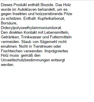 Kantholzpfosten Kiefer kesseldruckimprägniert 240 x 7 x 7 cm