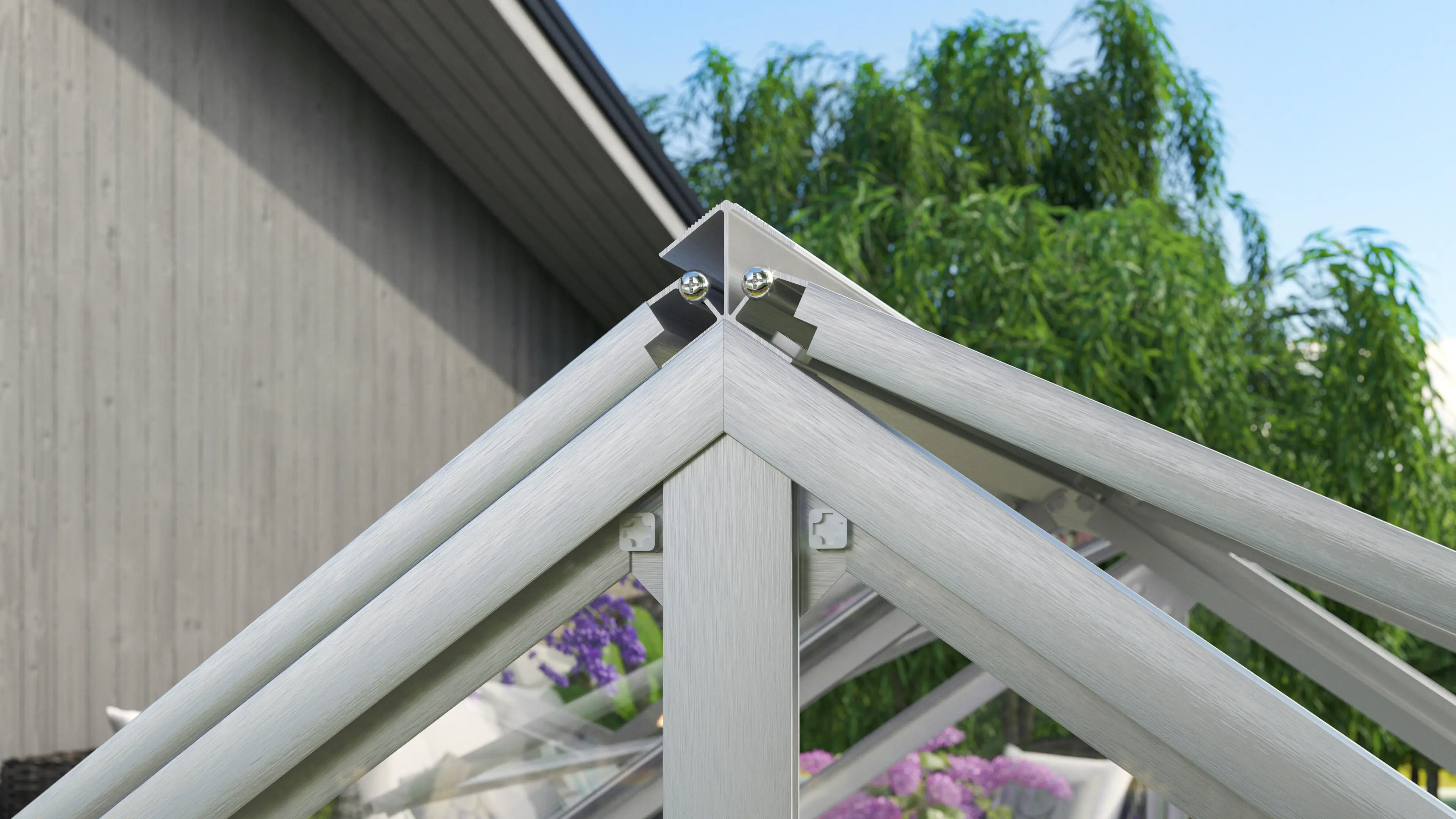 Vitavia Hochfrühbeet Zola 89 x 127 x 135 cm 3 mm Sicherheitsglas