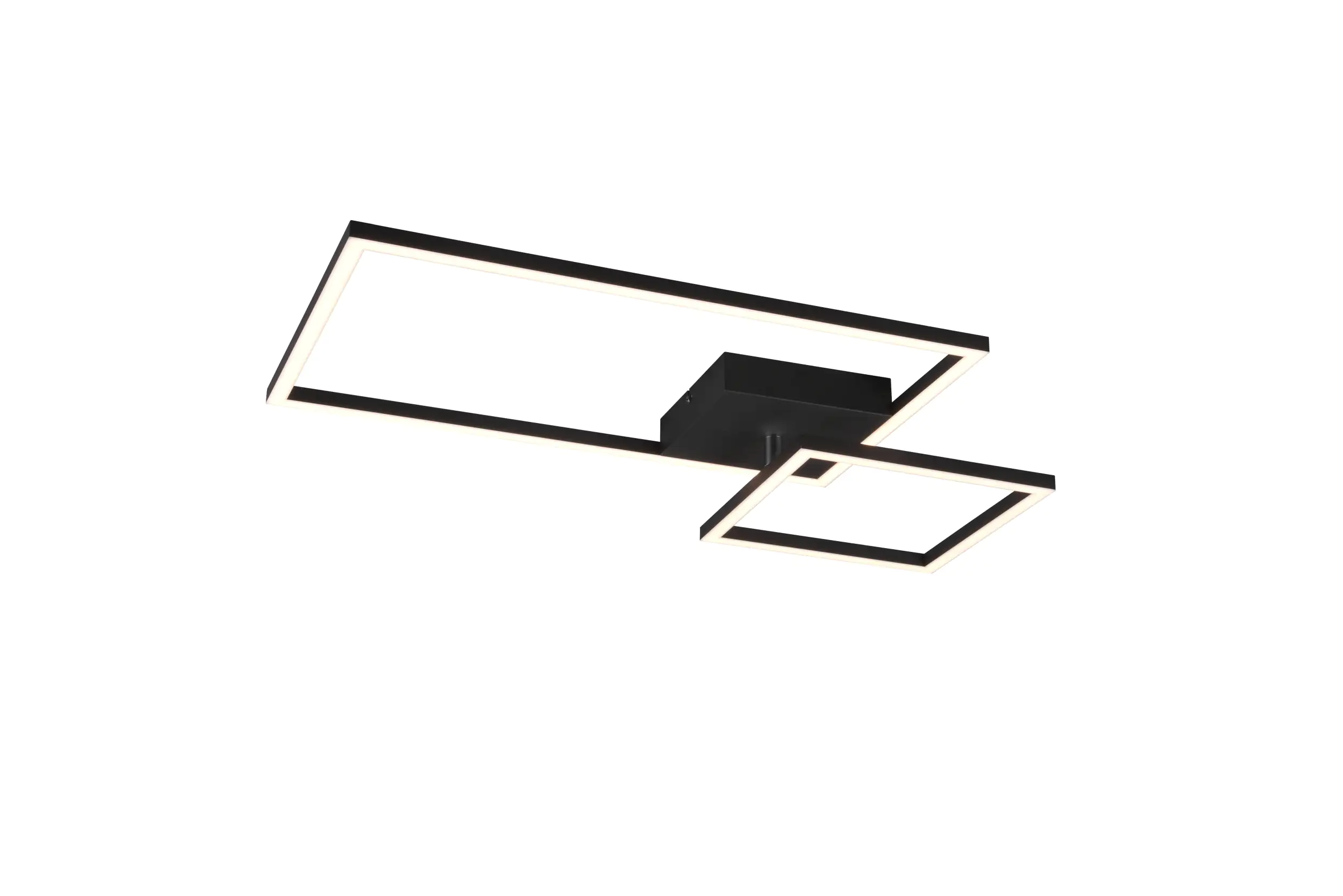 4017807512304 Reality LED Deckenleuchte Padella schwarz matt Switch Dimmer, schwenkbar