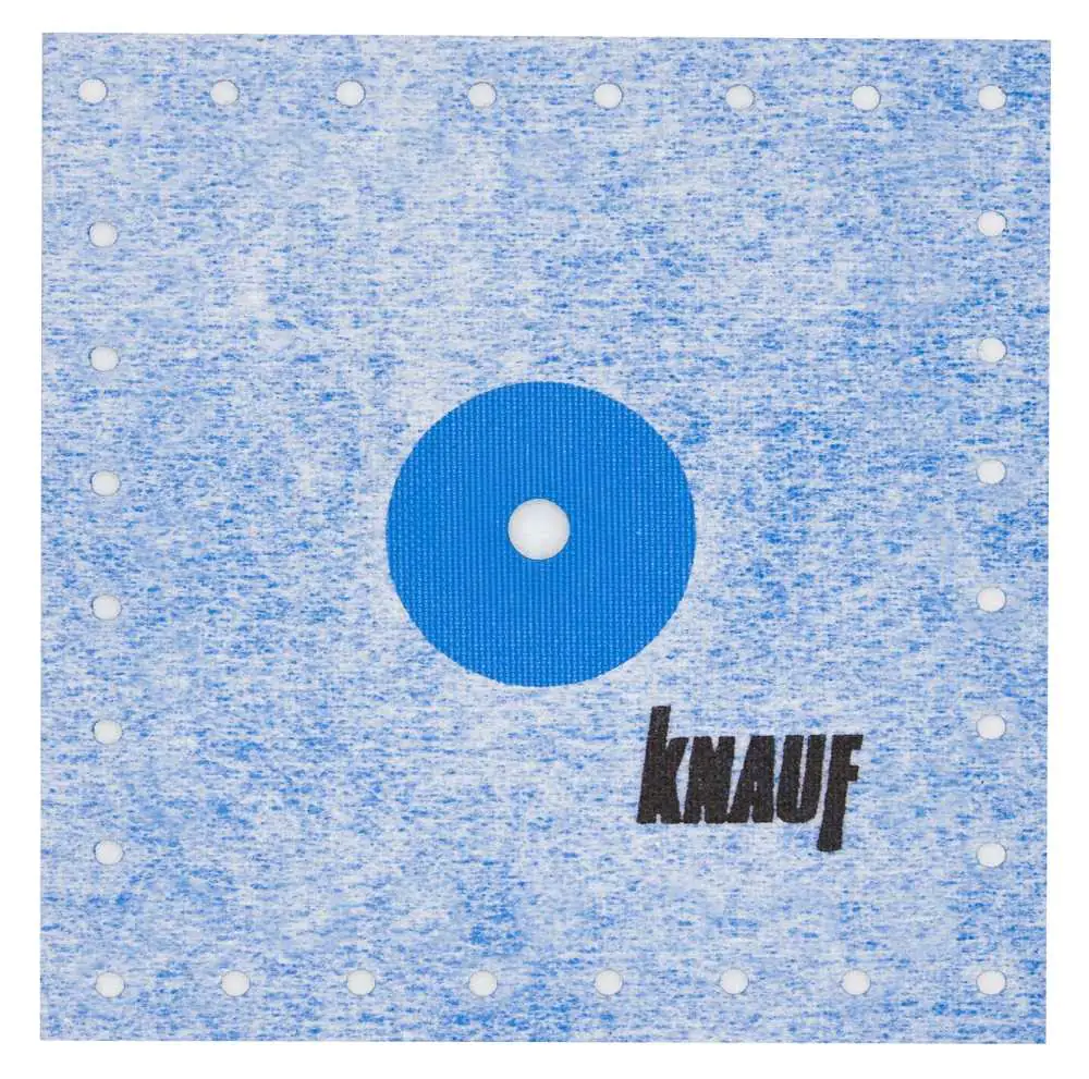 Knauf Dichtmanschette blau, 15 x 15 cm