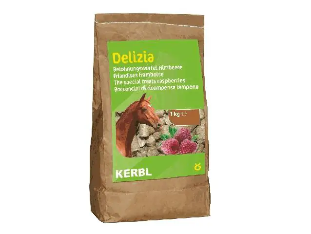 Kerbl Delizia Pferdeleckerli Bio Sweeties Himbeer 1kg