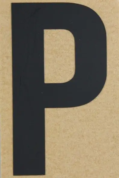 Conacord Klebebuchstabe 65 x 100 mm