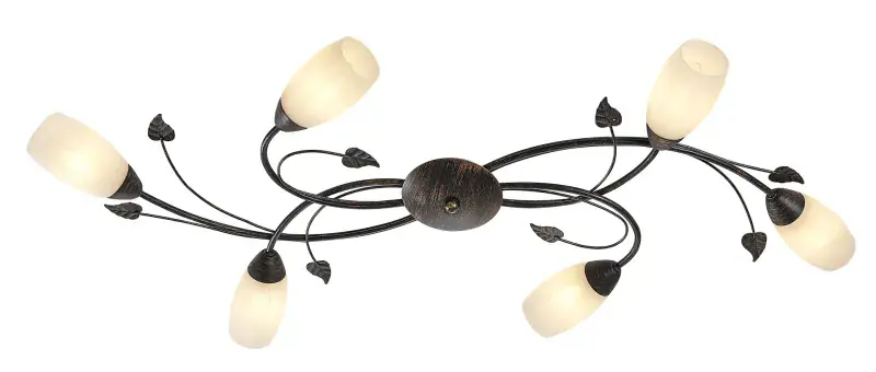 Globo Deckenleuchte Venezia 55 x 106 cm L x B Metall