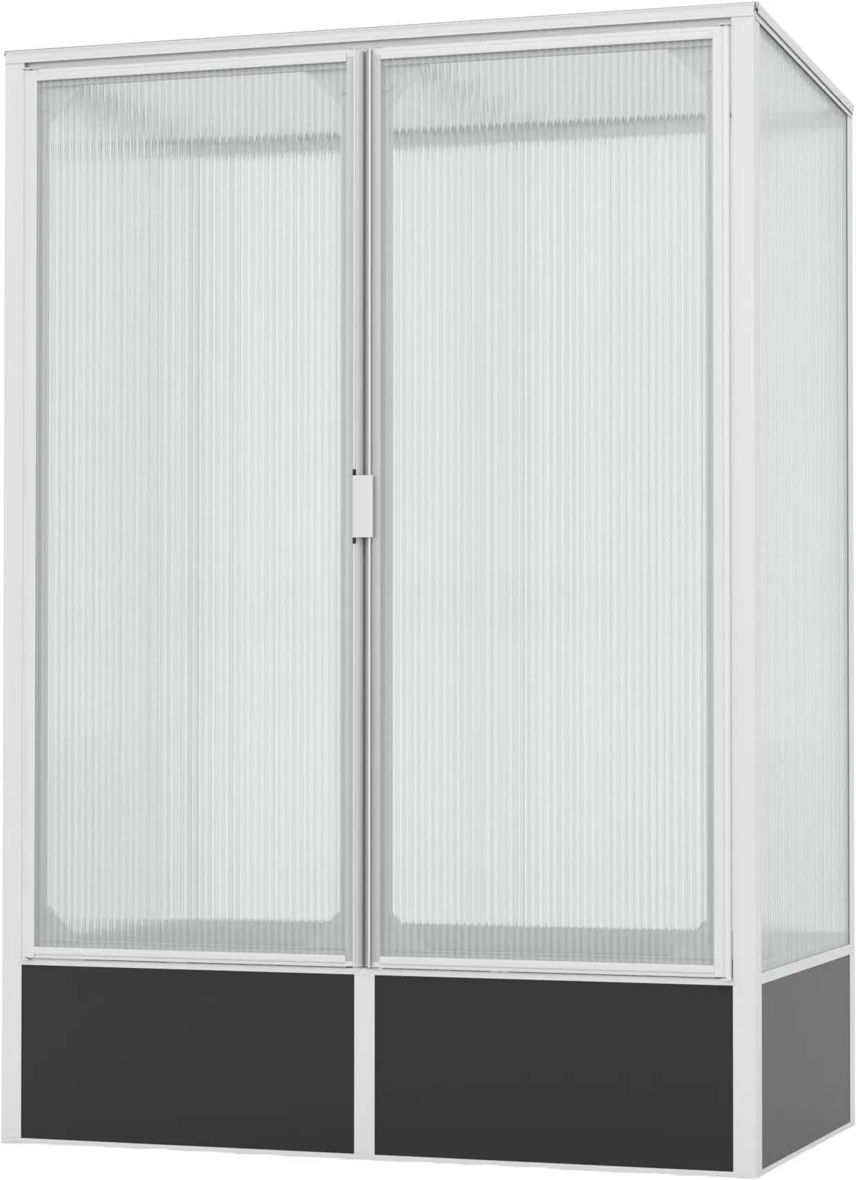 Vitavia Tomatenhaus-Set Napoli 900 HKP 4 mm alu 131 x 68 cm