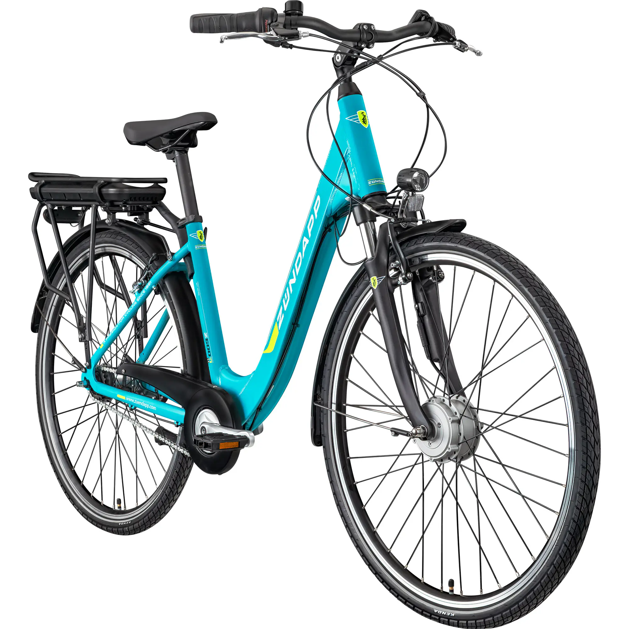 Zündapp E-Bike City Z600 28 Zoll 7-Gang 522 Wh türkisblau