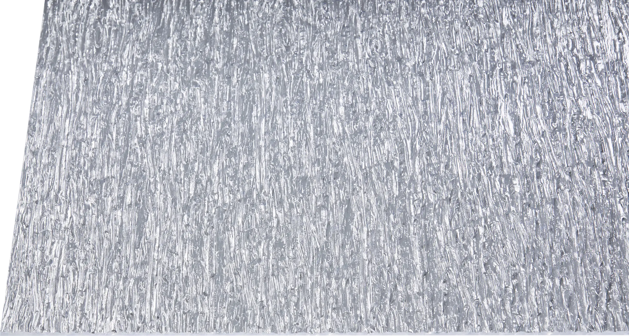 Gutta Türfüllung Baumrinde klar, 142 cm x 53,5 cm