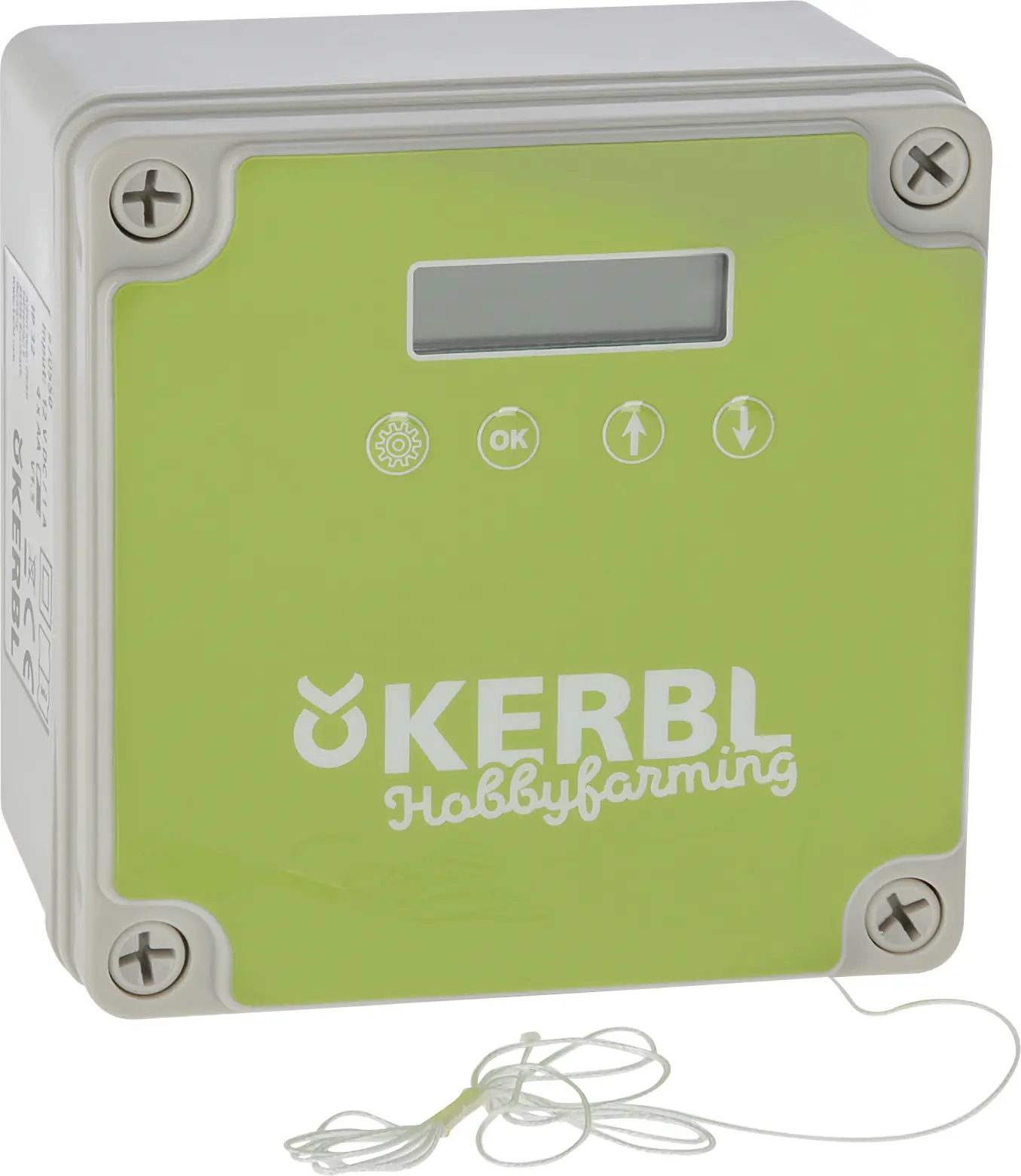 Kerbl Steuerung für Automatische Hühnertür 23,5x16x10,5 cm weiß/Grün
