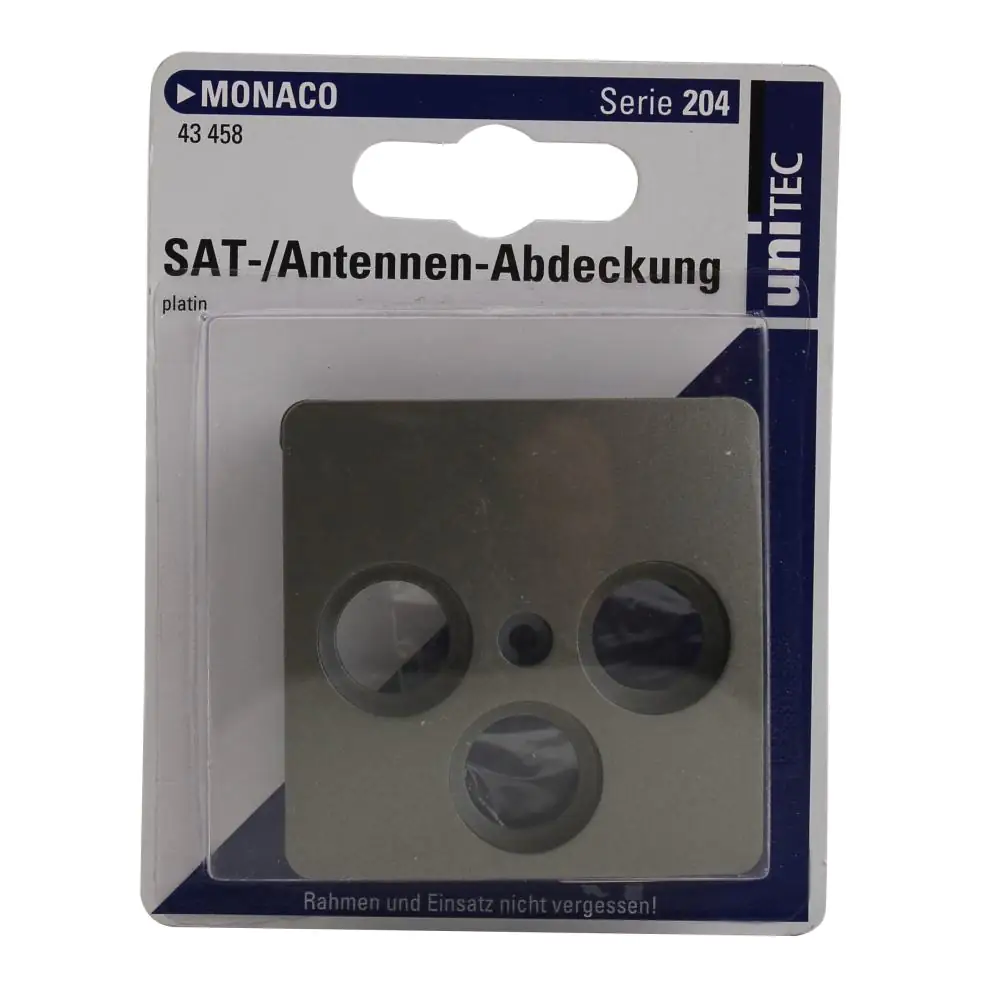 Unitec SAT/Antennenabdeckung Monaco platin