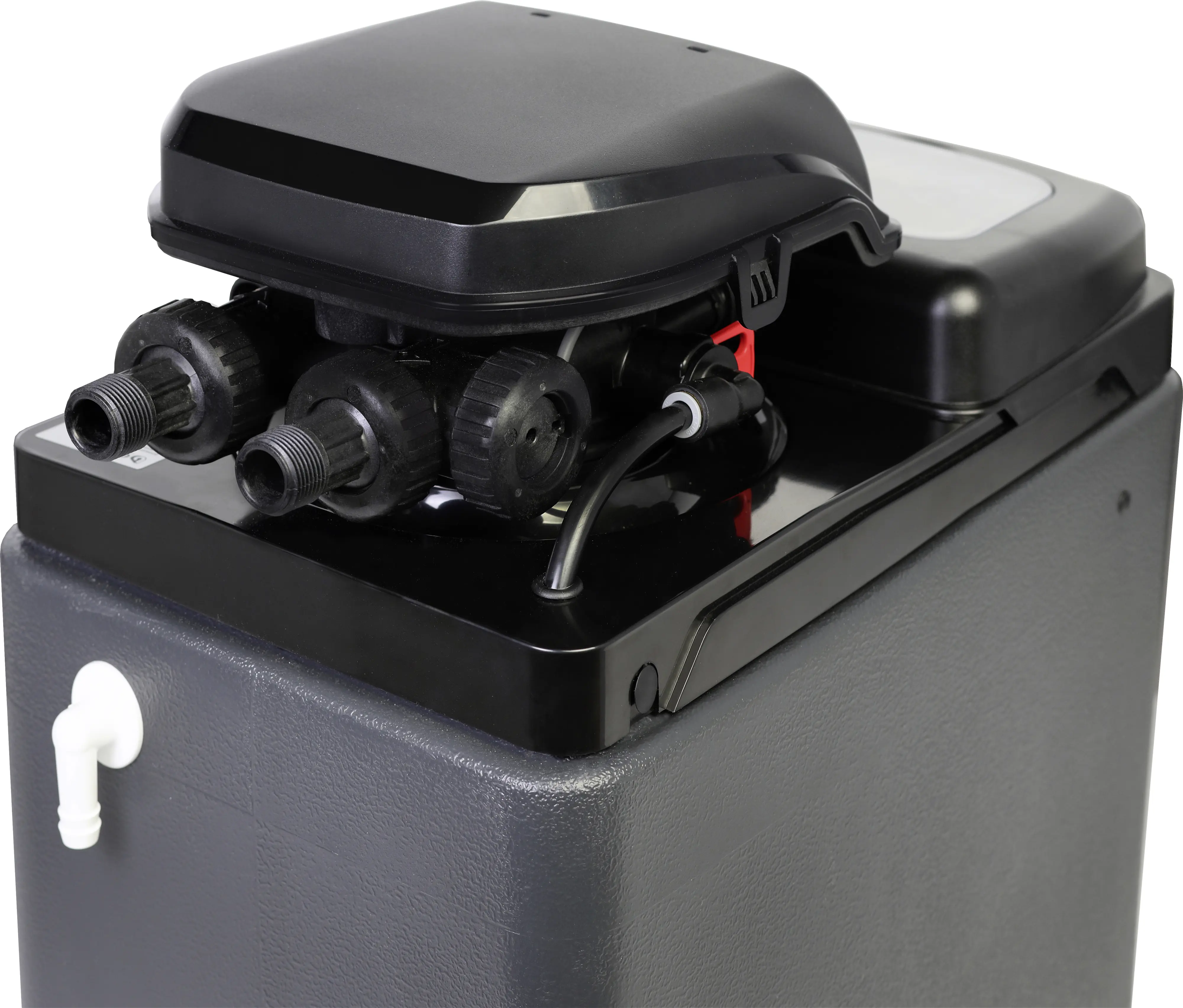 Aqmos Entkalkungsanlage Pink 20 mit Anschlussset & Montageblock für Haushalte bis 7 Personen