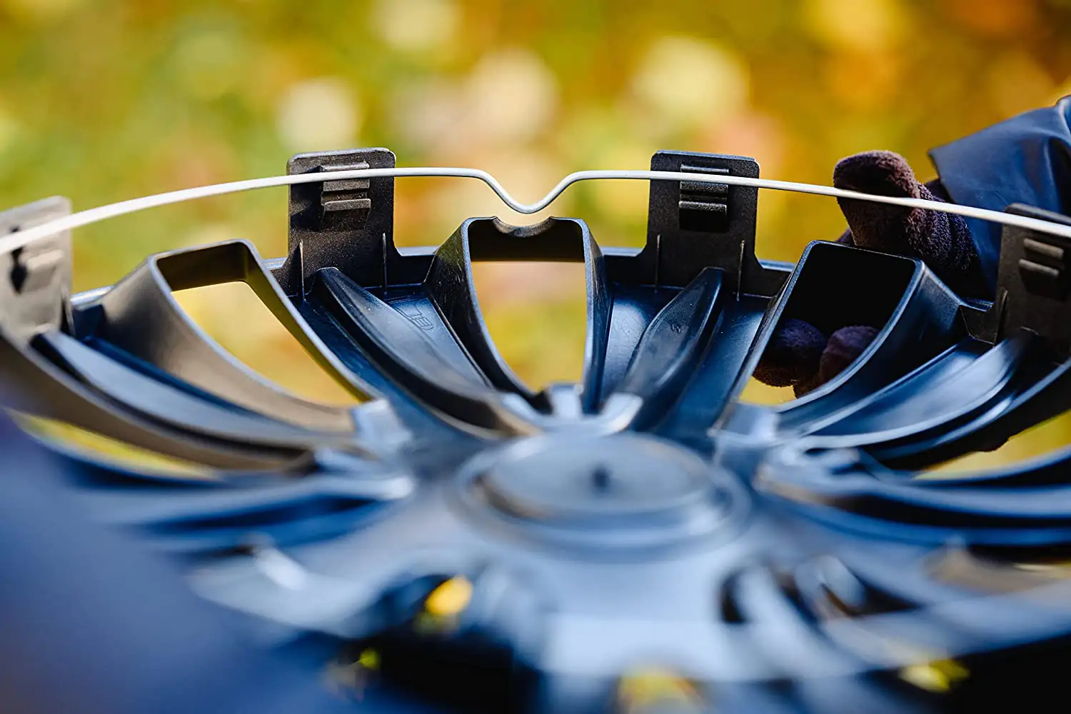 Michelin Radzierblenden Louise 40 cm (16 Zoll) silber schwarz 4 Stück