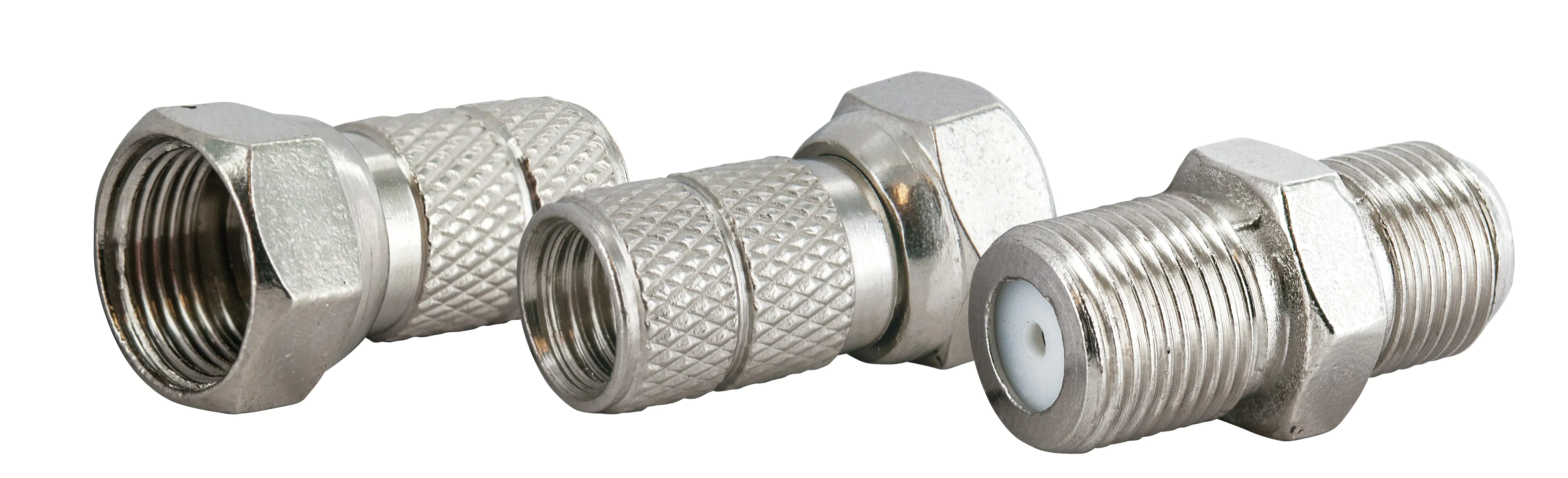 Schwaiger F-Stecker 3-er Set (Ø 6,5 mm)