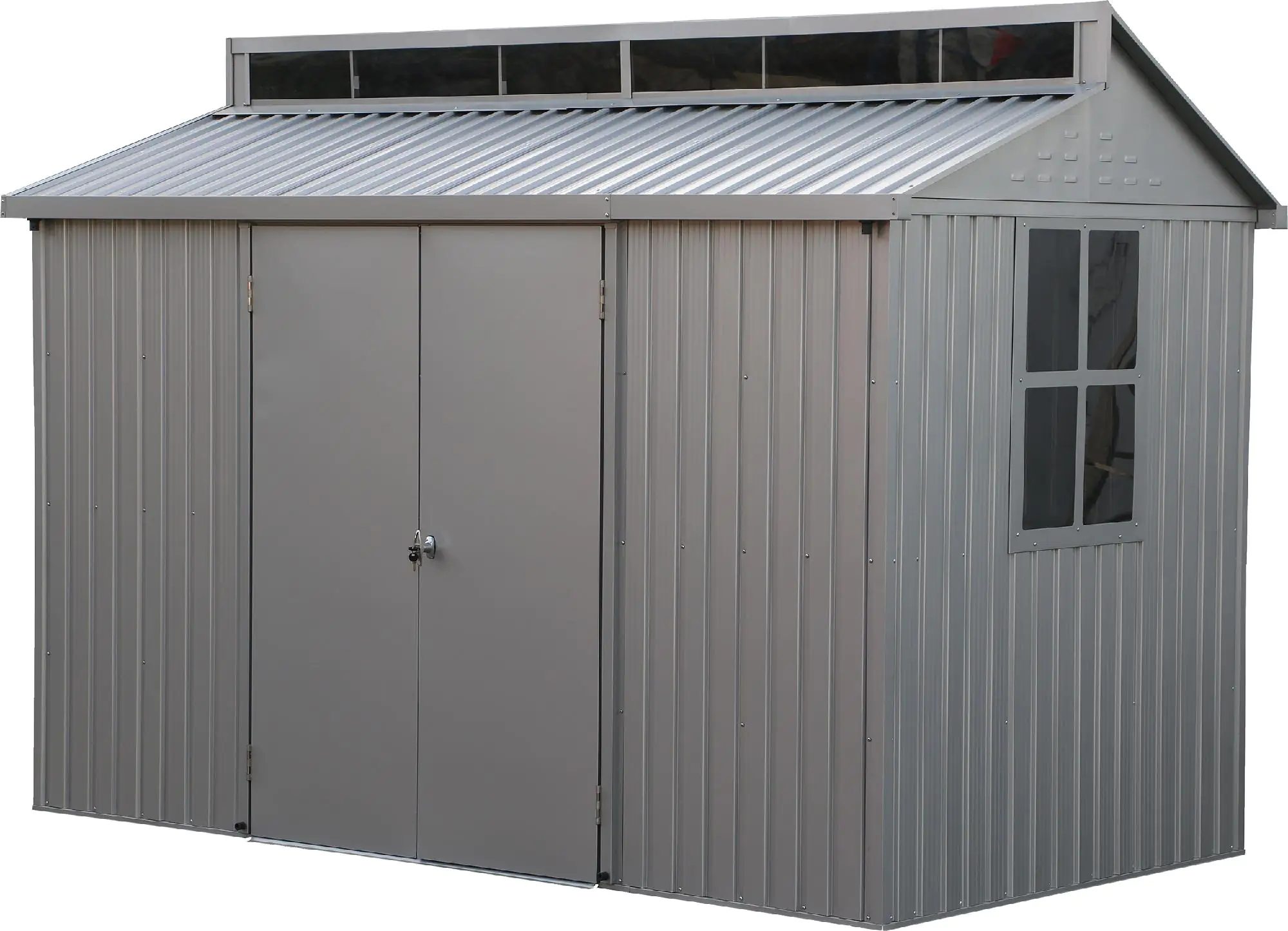 Duramax Metallgerätehaus Skylight Shed 10 x 6 323,3 x 182,4 x 230,9 cm