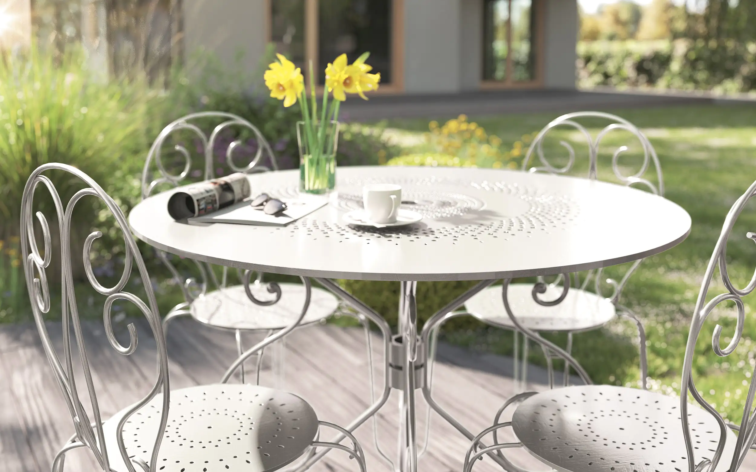 Alpina Metallschutz-Lack Anti-Rost 750 ml weiß glänzend Alpina Metallschutz-Lack Anti-Rost 750 ml weiß glänzend