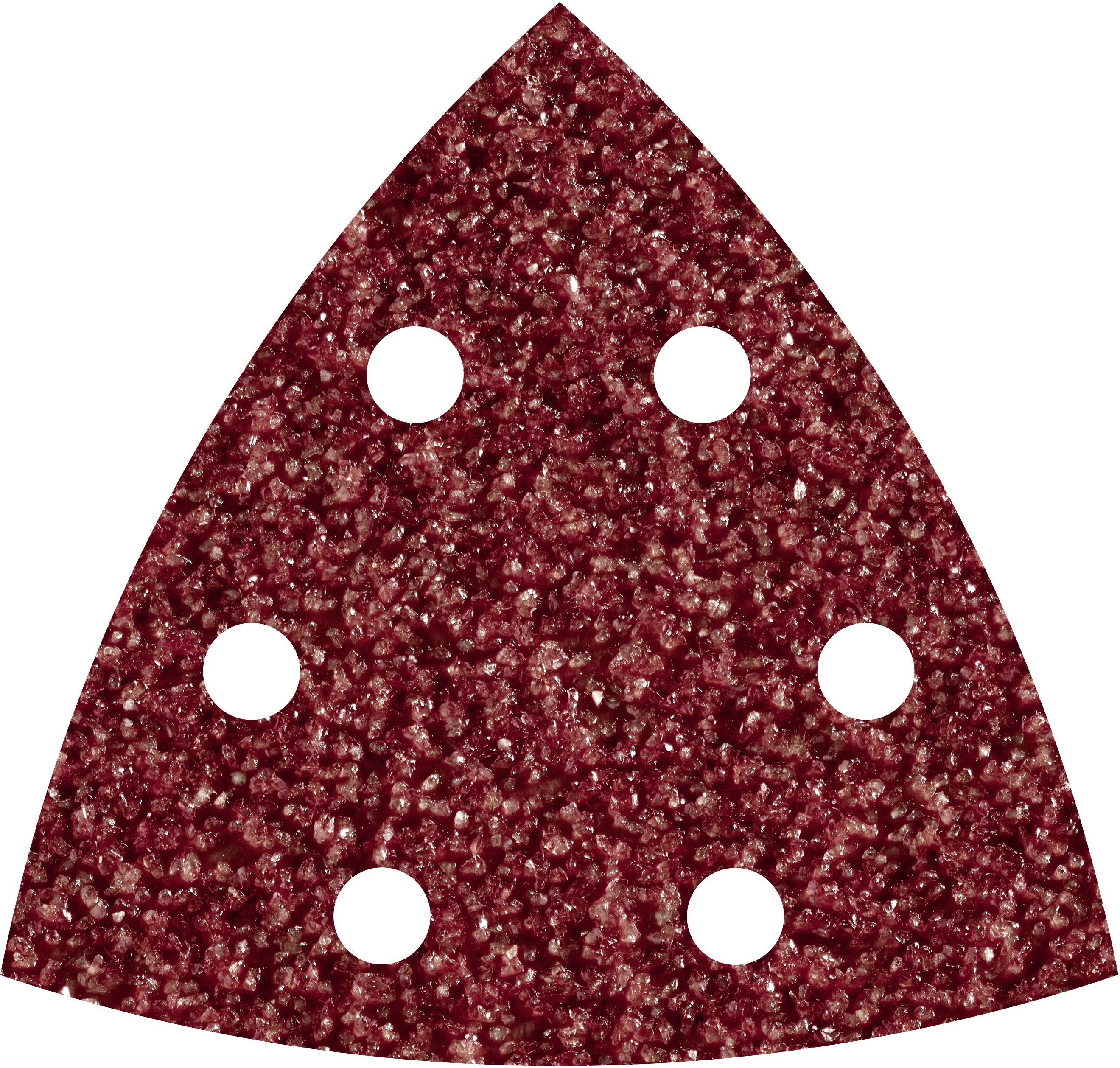 Wolfcraft Haftschleifblätter K60 für Bosch-Deltaschleifer 25 Stück