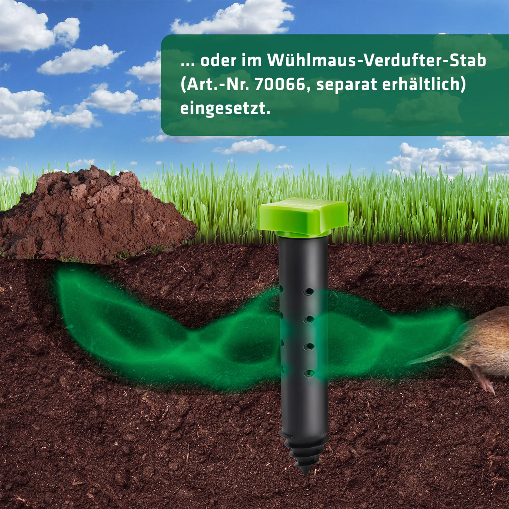 Gardigo Wühlmaus-Verdufter-Kugeln 50 Stück