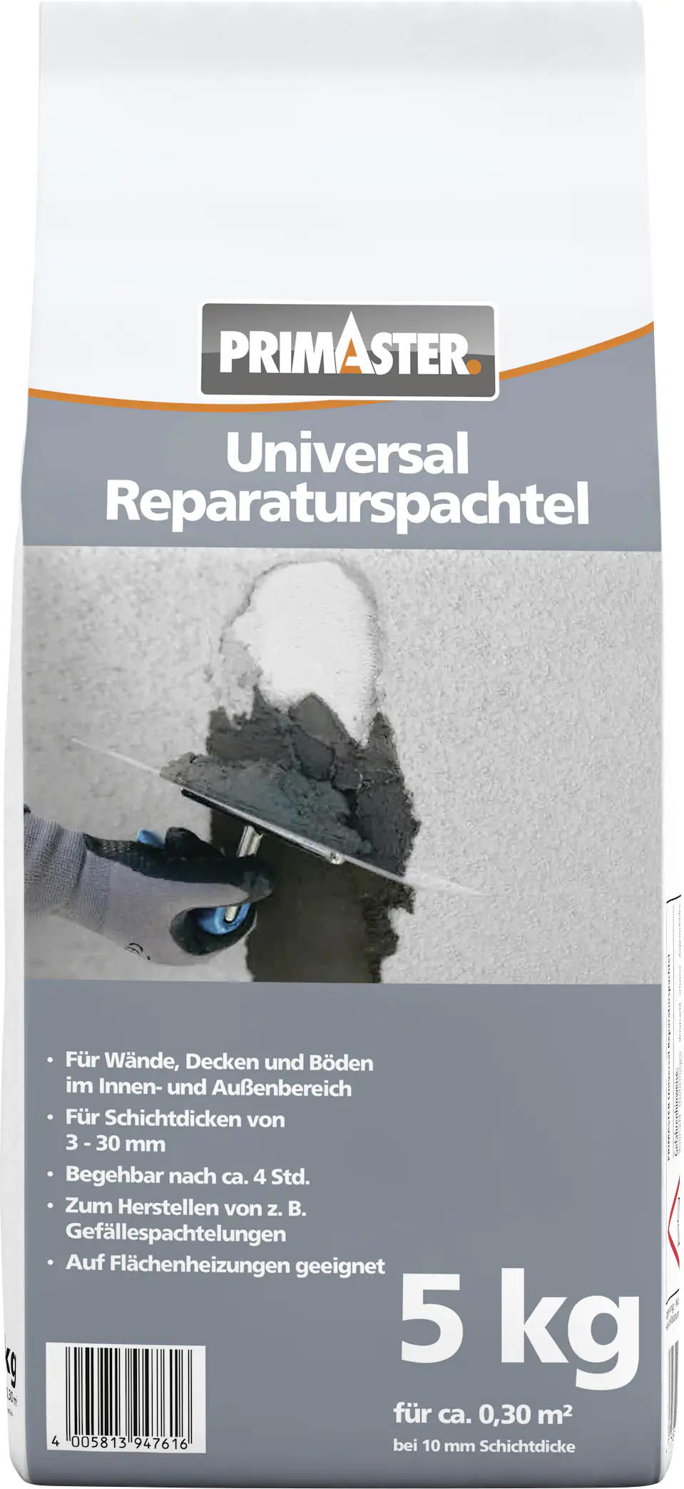 Primaster Universal-Reparaturspachtel 5 kg Primaster Universal-Reparaturspachtel 5 kg