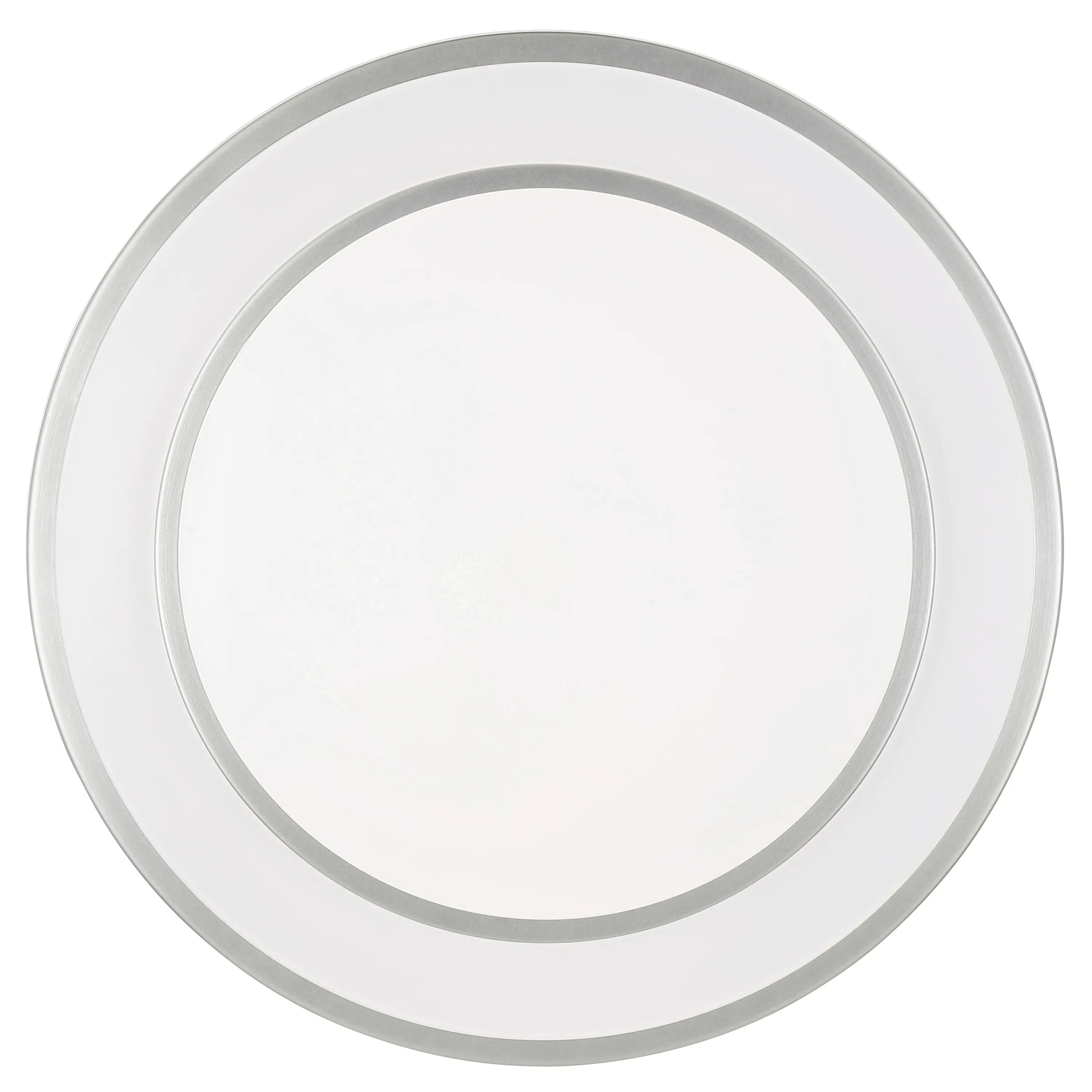 Brilliant LED Deckenleuchte Luciano Ø 39 x 7,8 cm neutralweiß aluminium weiß