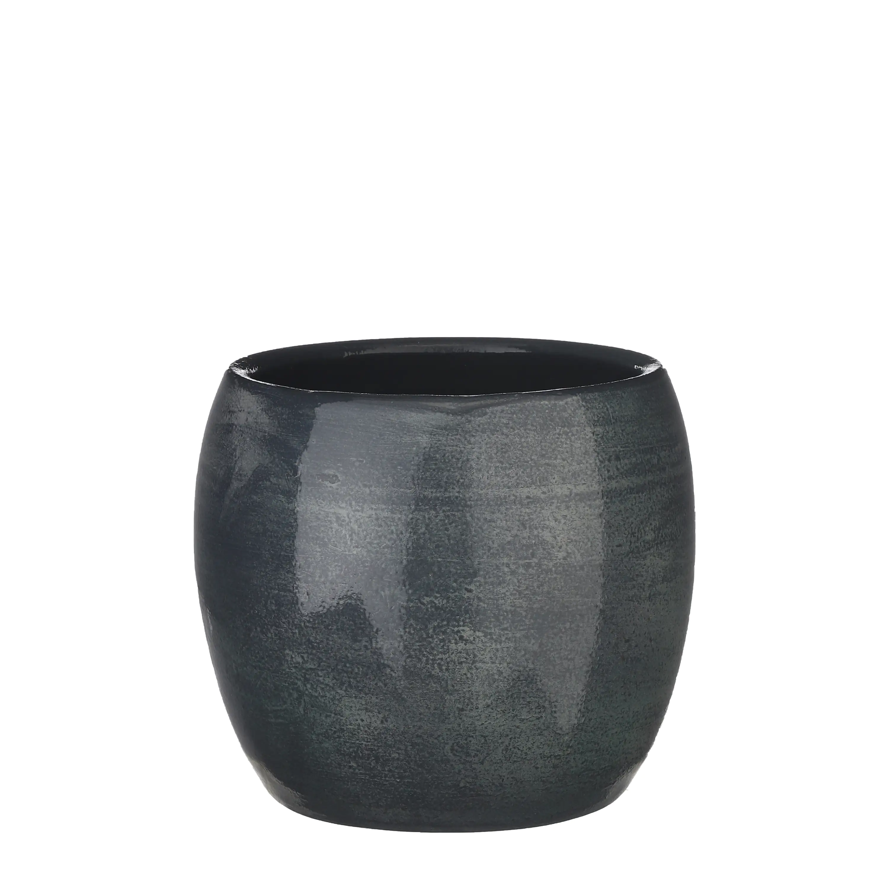 8718861768923 Mica Blumentopf Lester Ø 18 x 20 cm blau