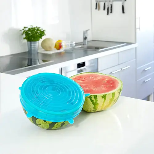 Durandal Silikondeckel 3er-Set groß blau