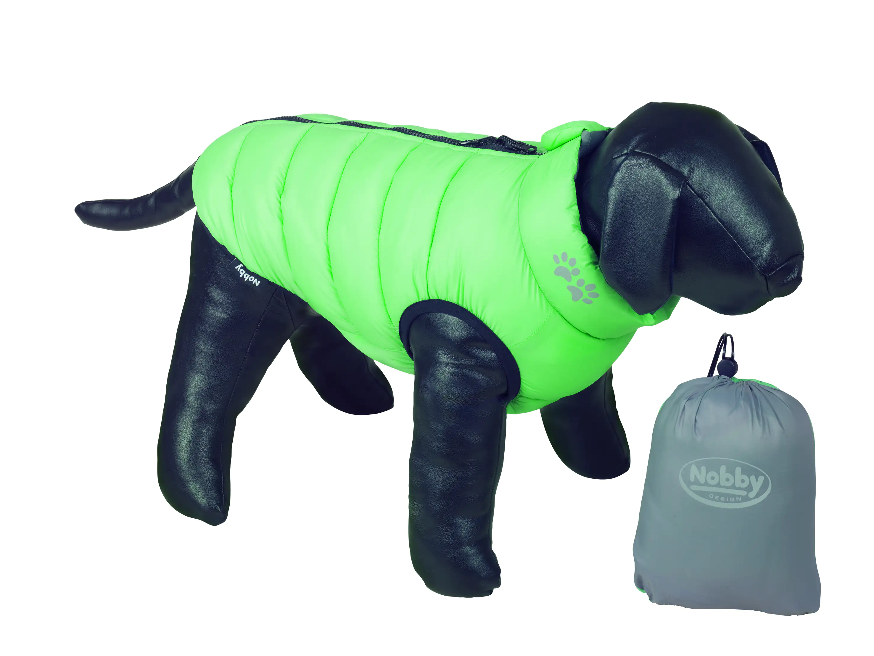 Nobby Hundemantel Light cascade-grau