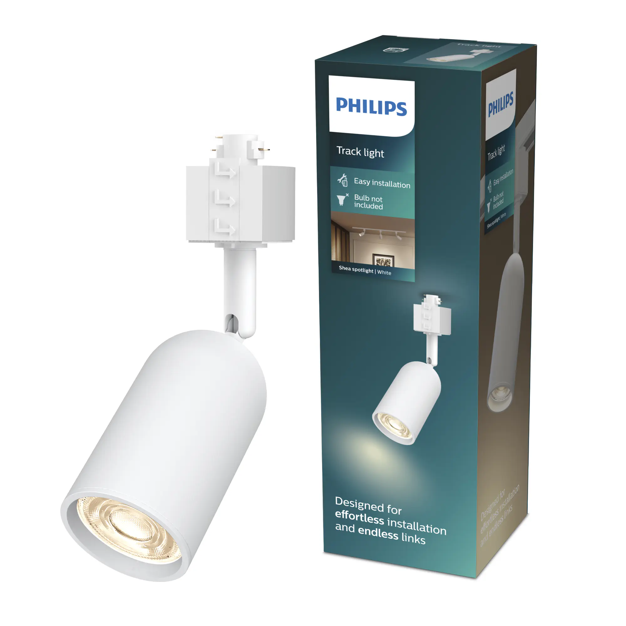 Philips Schienenleuchte 1er Spot Shea Easy Link weiß Philips Schienenleuchte 1er Spot Shea Easy Link weiß