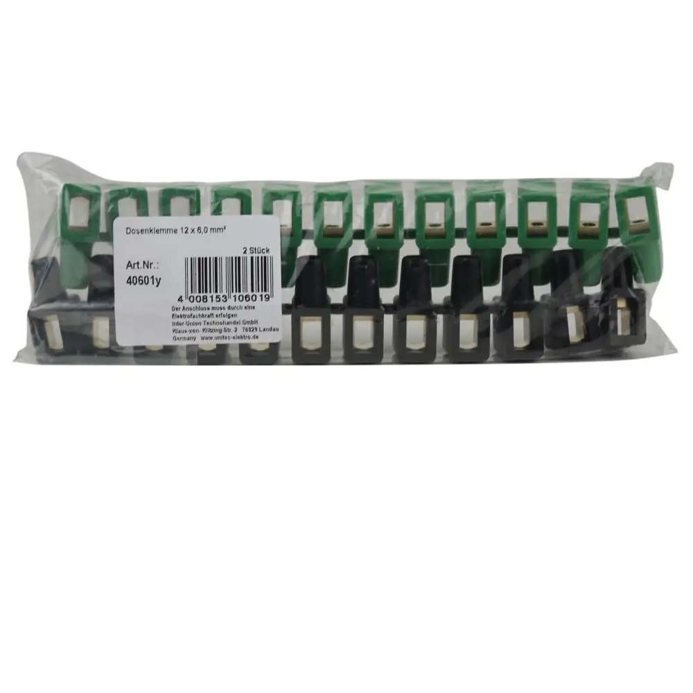 Dosenklemme 12x6,0mm² farbsort 2x