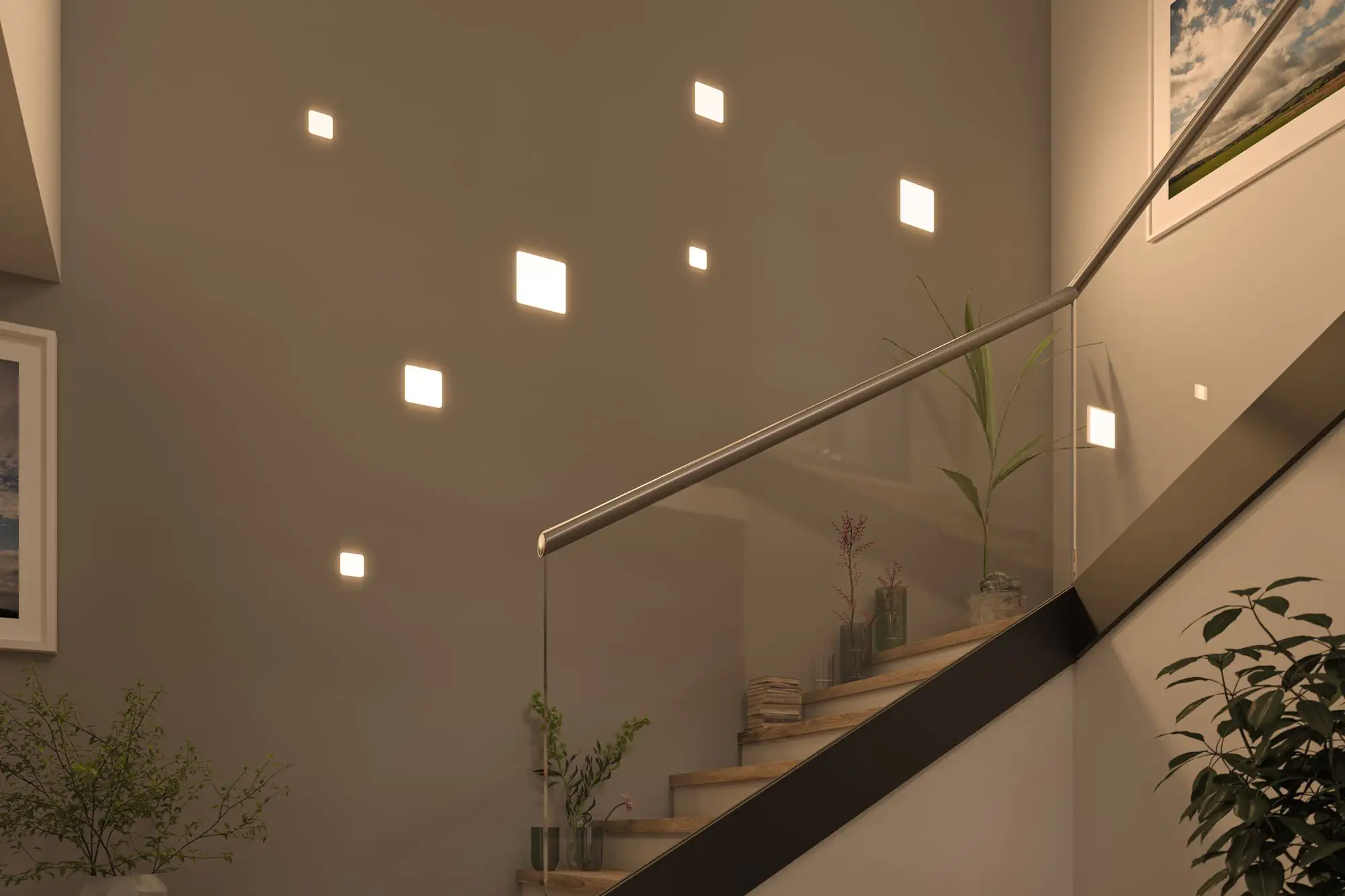 4000870923986_4 Paulmann Einbauleuchte LED Veluna Varifit eckig 18,5 cm 17,5 W satin