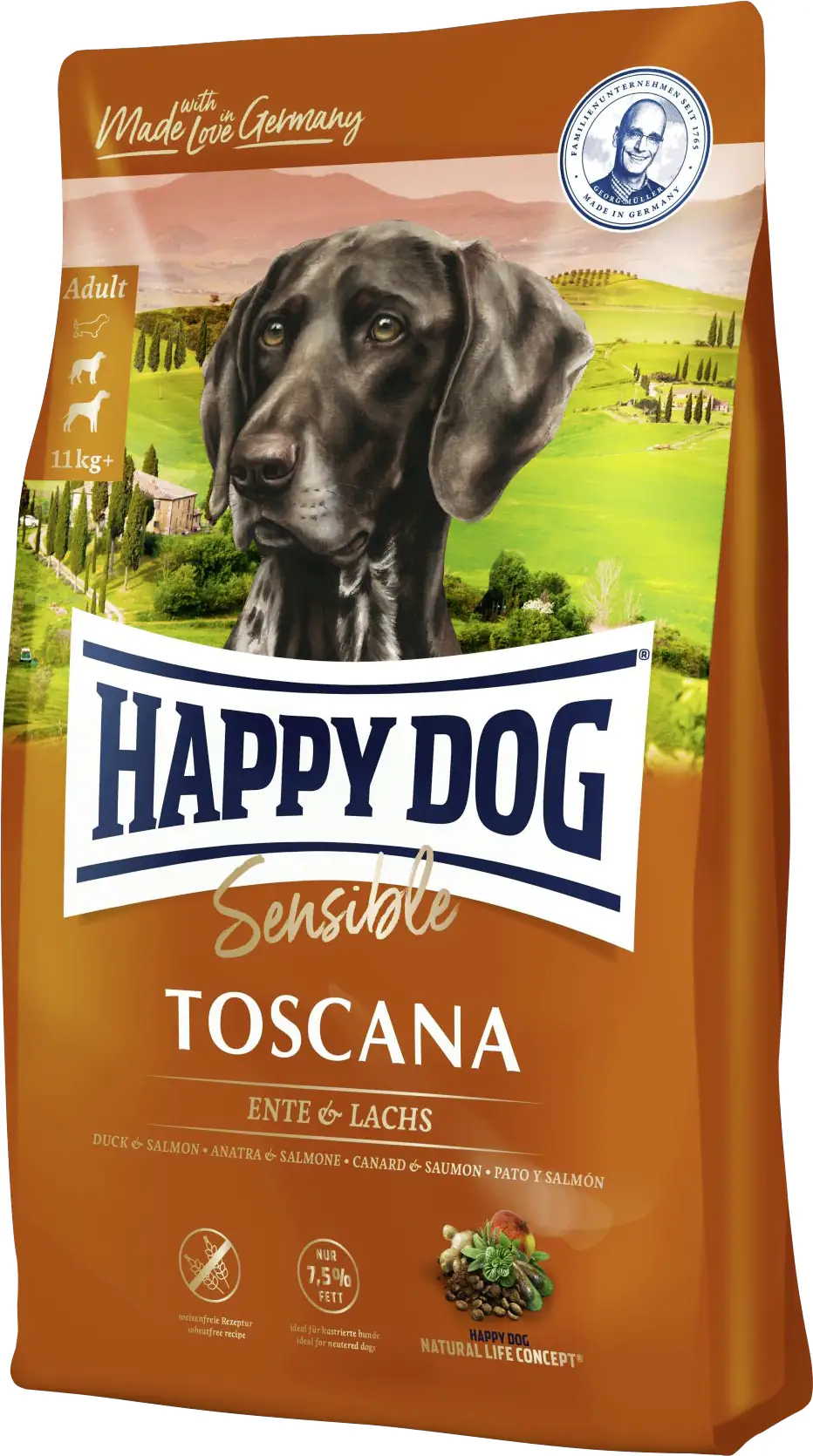 Happy Dog Supreme Sensible Toscana 12,5 kg