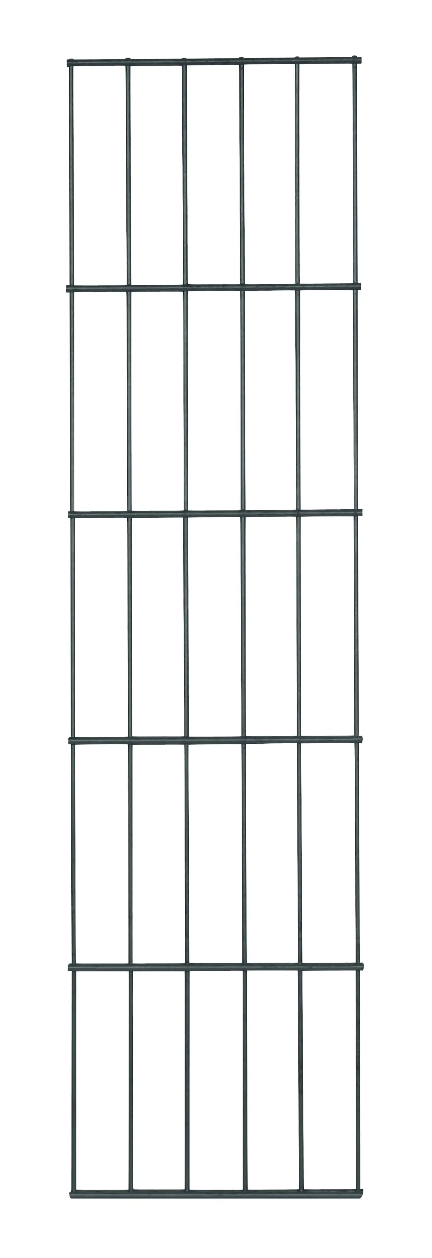 Alberts Seitengitter Cluster 250 mm 100 x 25 cm 6/5/6 anthrazit