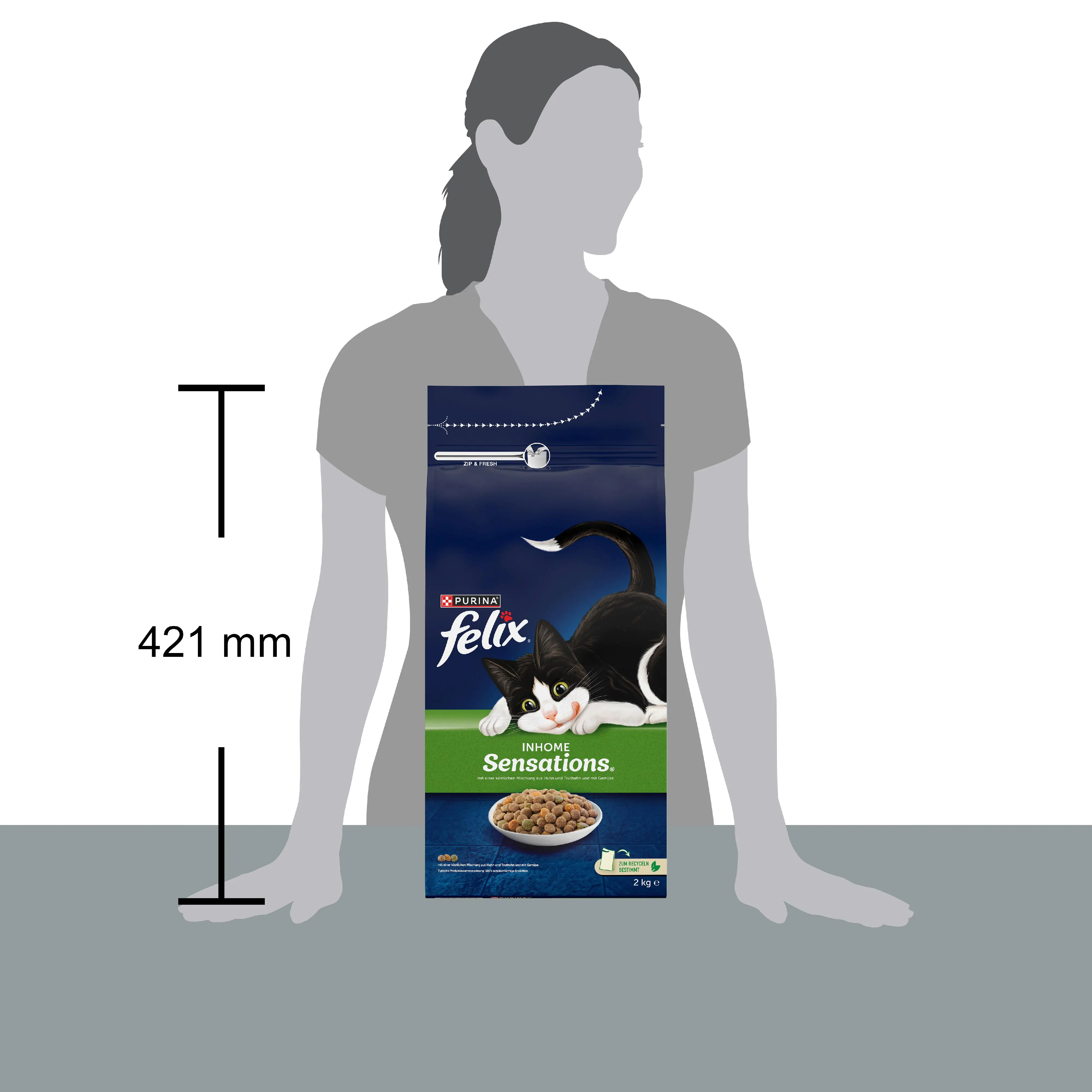 Felix Inhome Sensations mit Huhn und Gemüse 2 kg Felix Inhome Sensations mit Huhn und Gemüse 2 kg
