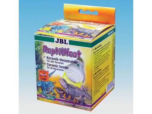 4014162711755 JBL Keramik-Heizstrahler ReptilHeat 150W silber / schwarz