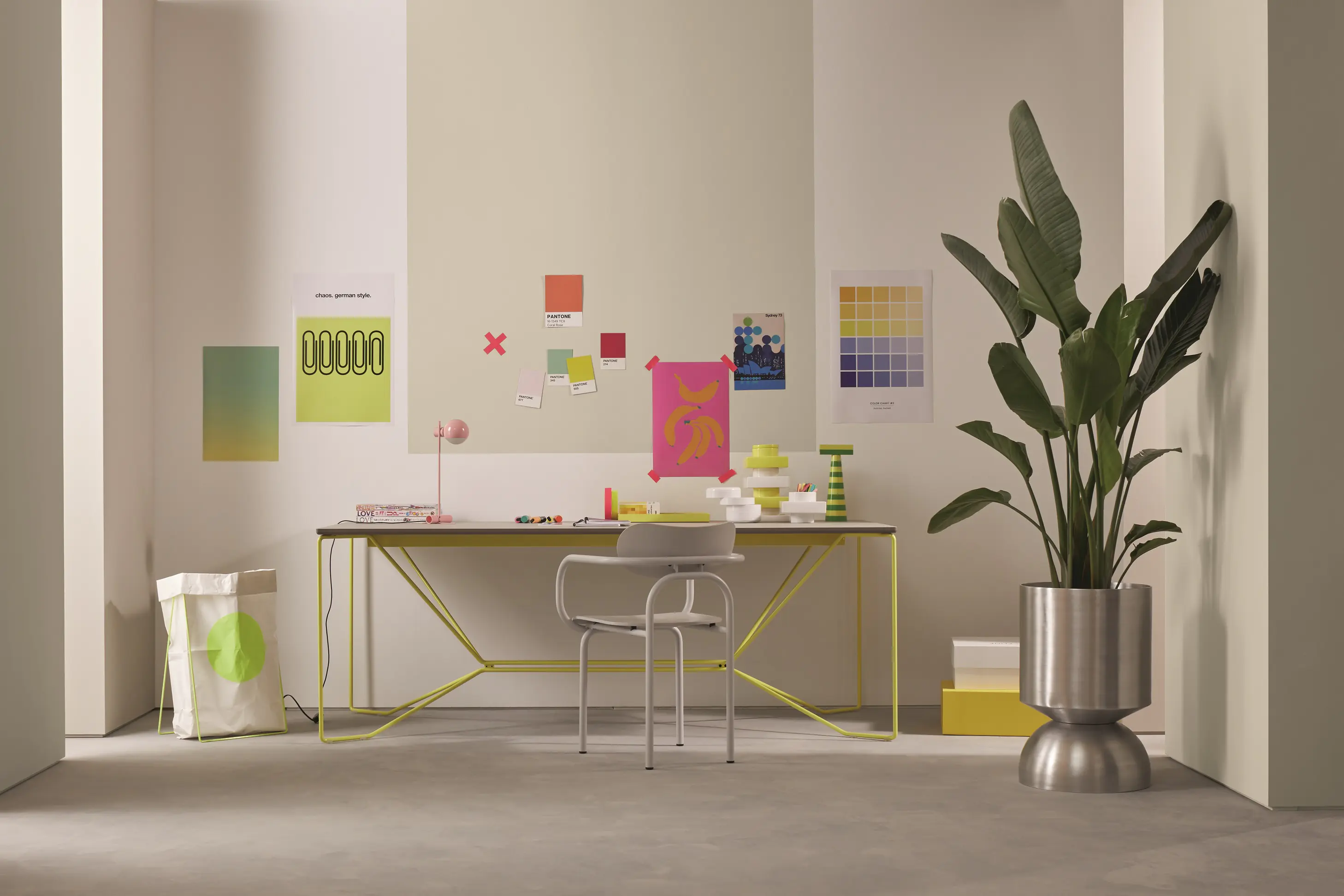 Alpina Wandfarbe Pantone matt moonstruck 2,5 L