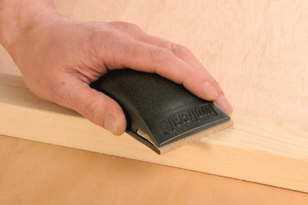 Wolfcraft Handschleifklotz Maß: 130 x 32 x 70 mm