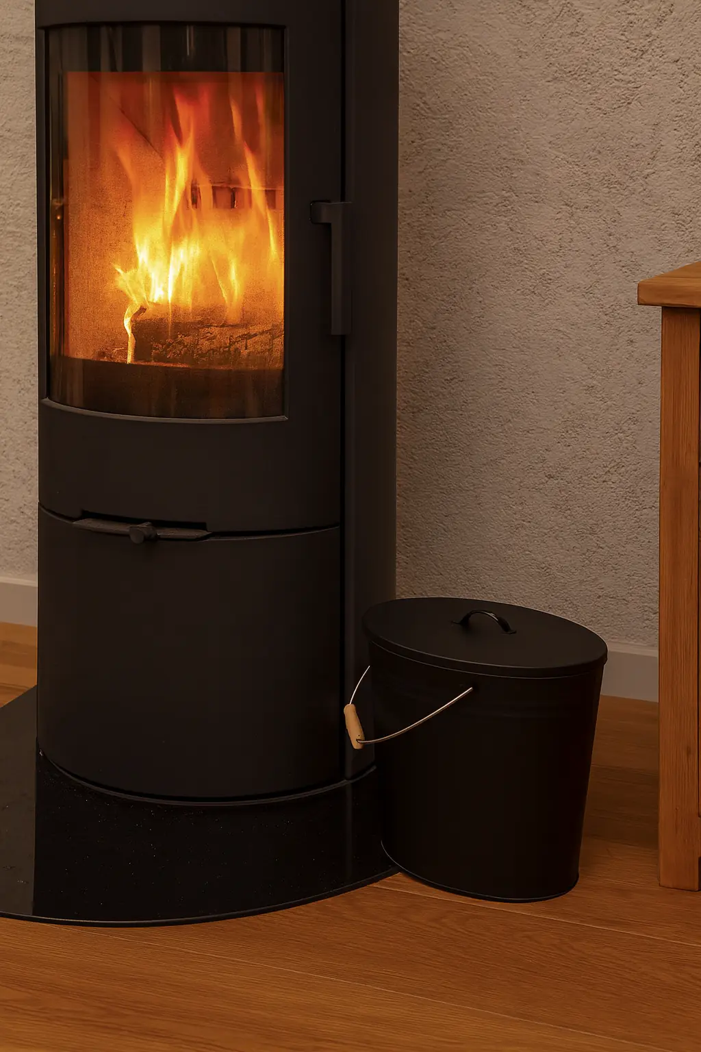 Ascheimer mit Deckel verzinkt, 24 L Ascheimer mit Deckel verzinkt, 24 L