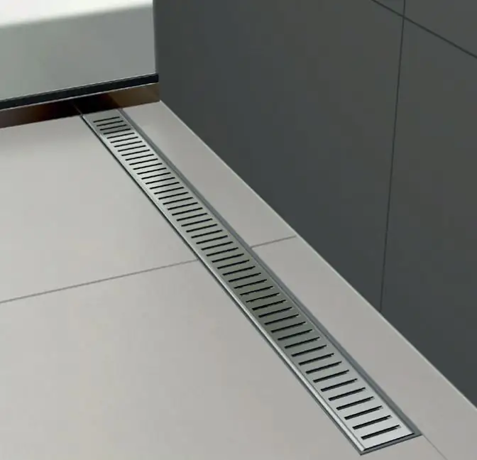 TrendLine Duschrinne 75 cm Kunststoff grau ohne Rost TrendLine Duschrinne 75 cm Kunststoff grau ohne Rost