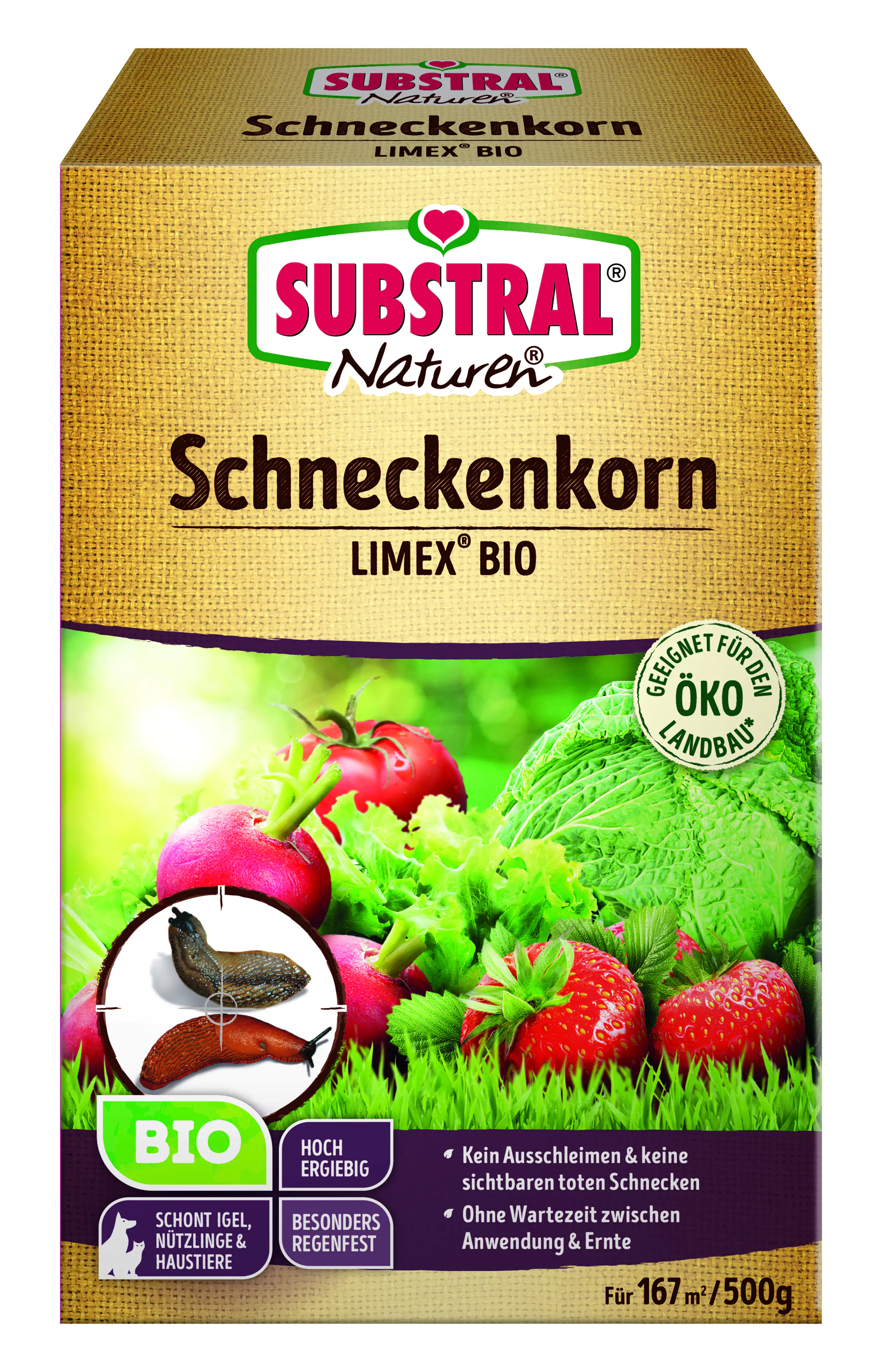 Substral Naturen Schneckenkorn Limex Bio 500g Substral Naturen Schneckenkorn Limex Bio 500g