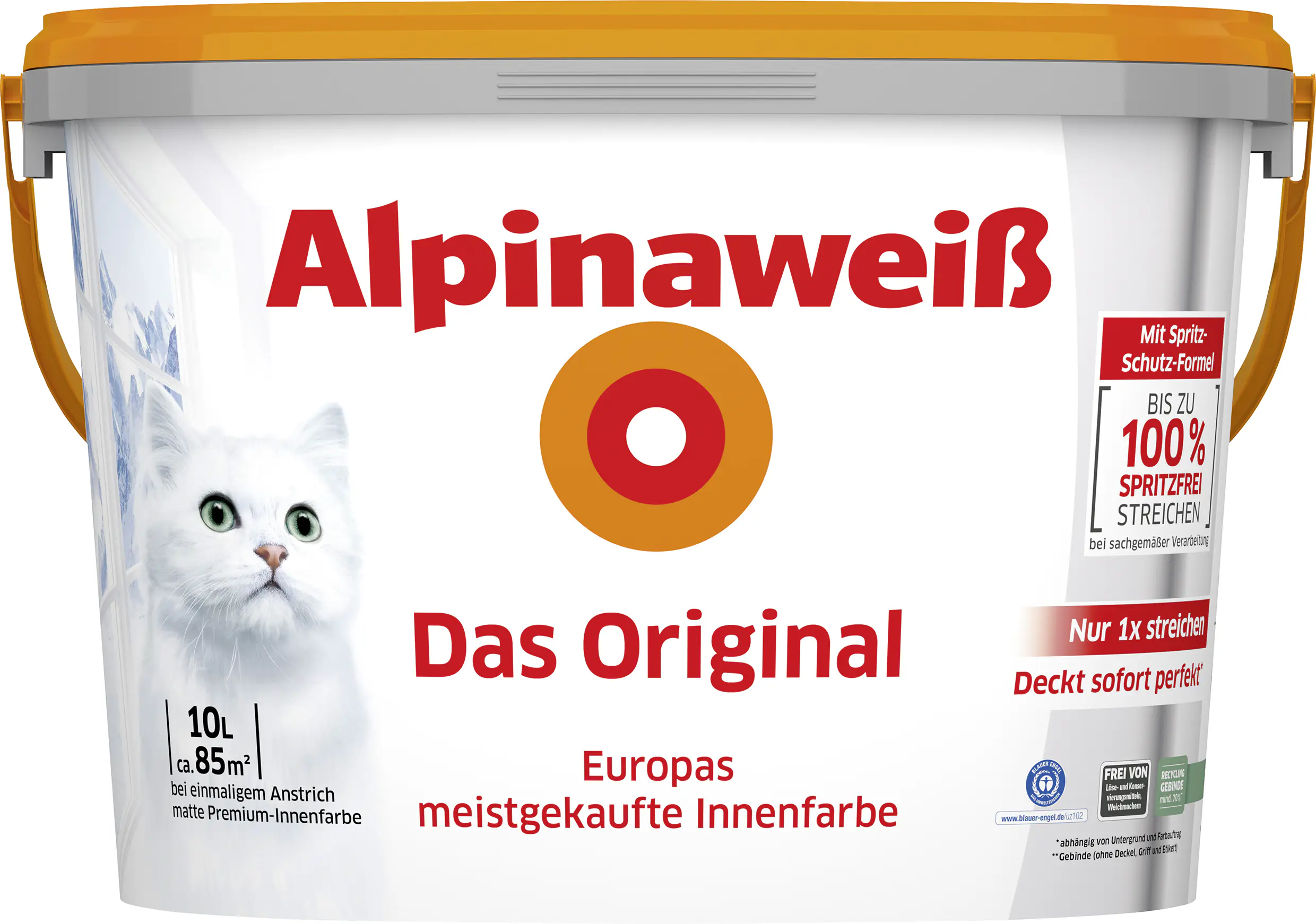 Alpinaweiß Das Original 10 L weiß matt