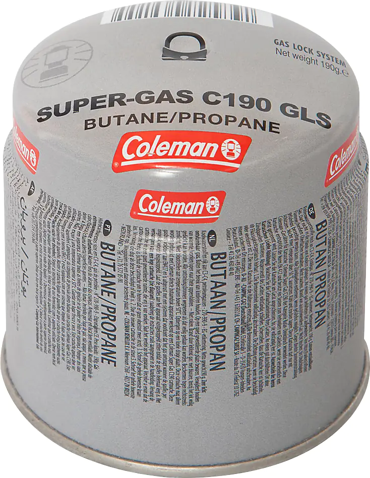 3138522069155 Campingaz Gaskartusche Coleman C190 GLS Stechkartusche Nettogewicht 190 g