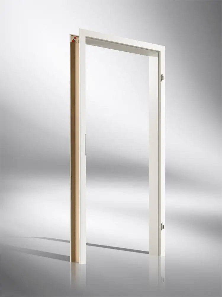 Borne Zarge Dekor weiß 61 cm DIN rechts