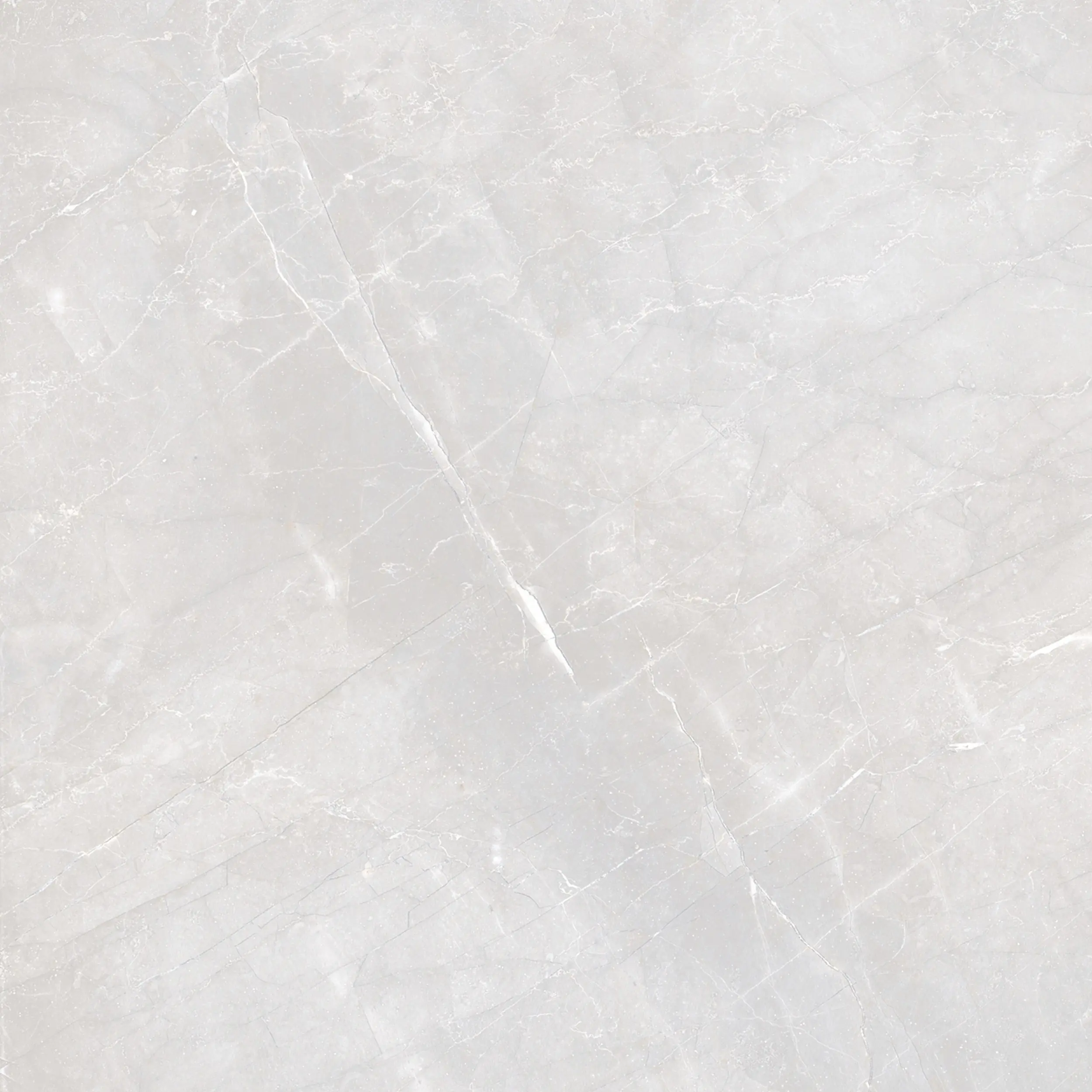 Bodenfliese Feinsteinzeug Armani Light 80 x 80 cm Grey