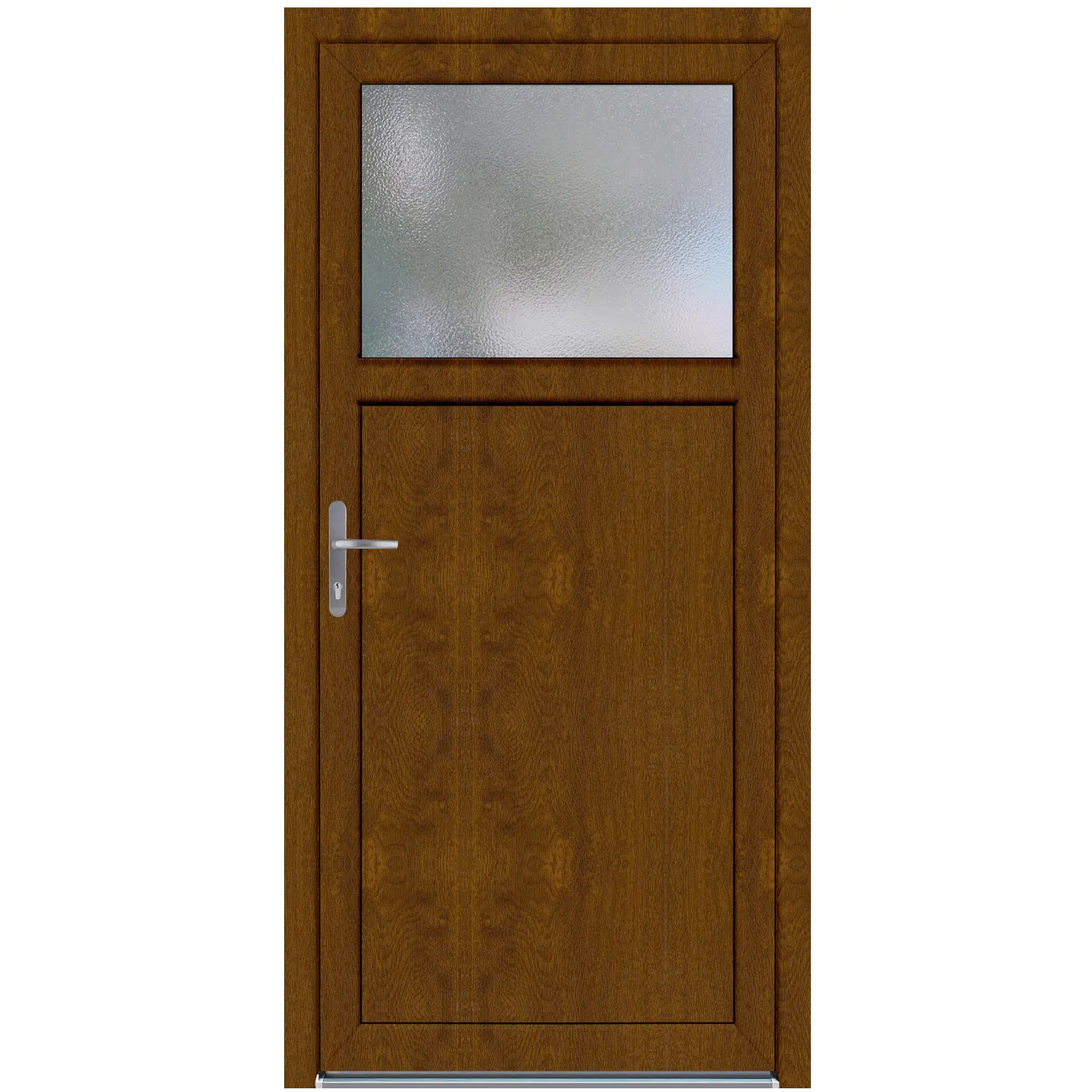 Panto Nebeneinganstür Kunststoff Modell K501 98 x 198 cm DIN links golden oak Panto Nebeneinganstür Kunststoff Modell K501 98 x 198 cm DIN links golden oak