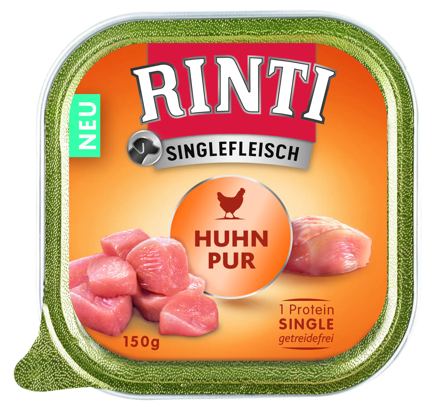 Rinti Singlefleisch Hundenassfutter Adult 150 g Huhn