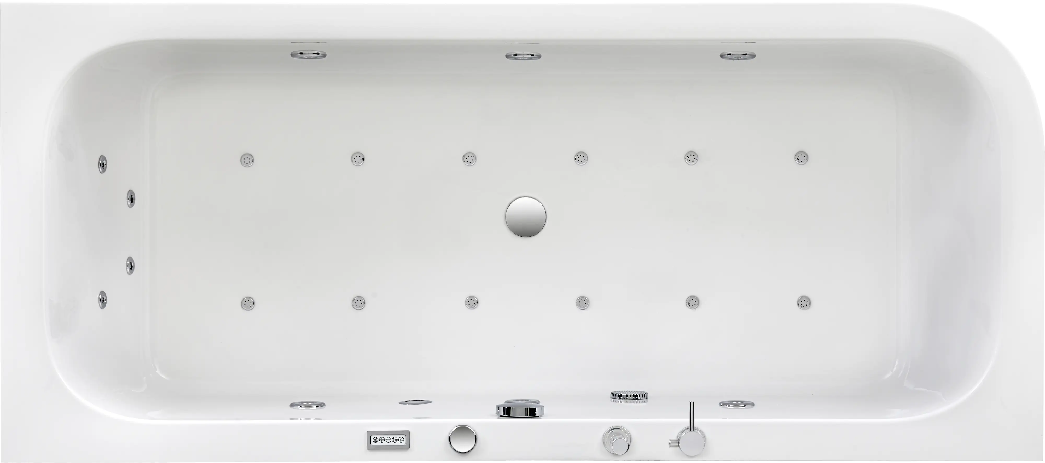 Ottofond Whirlpool-Badewannen-Komplettset Spirit 180 x 80 cm Ottofond Whirlpool-Badewannen-Komplettset Spirit 180 x 80 cm