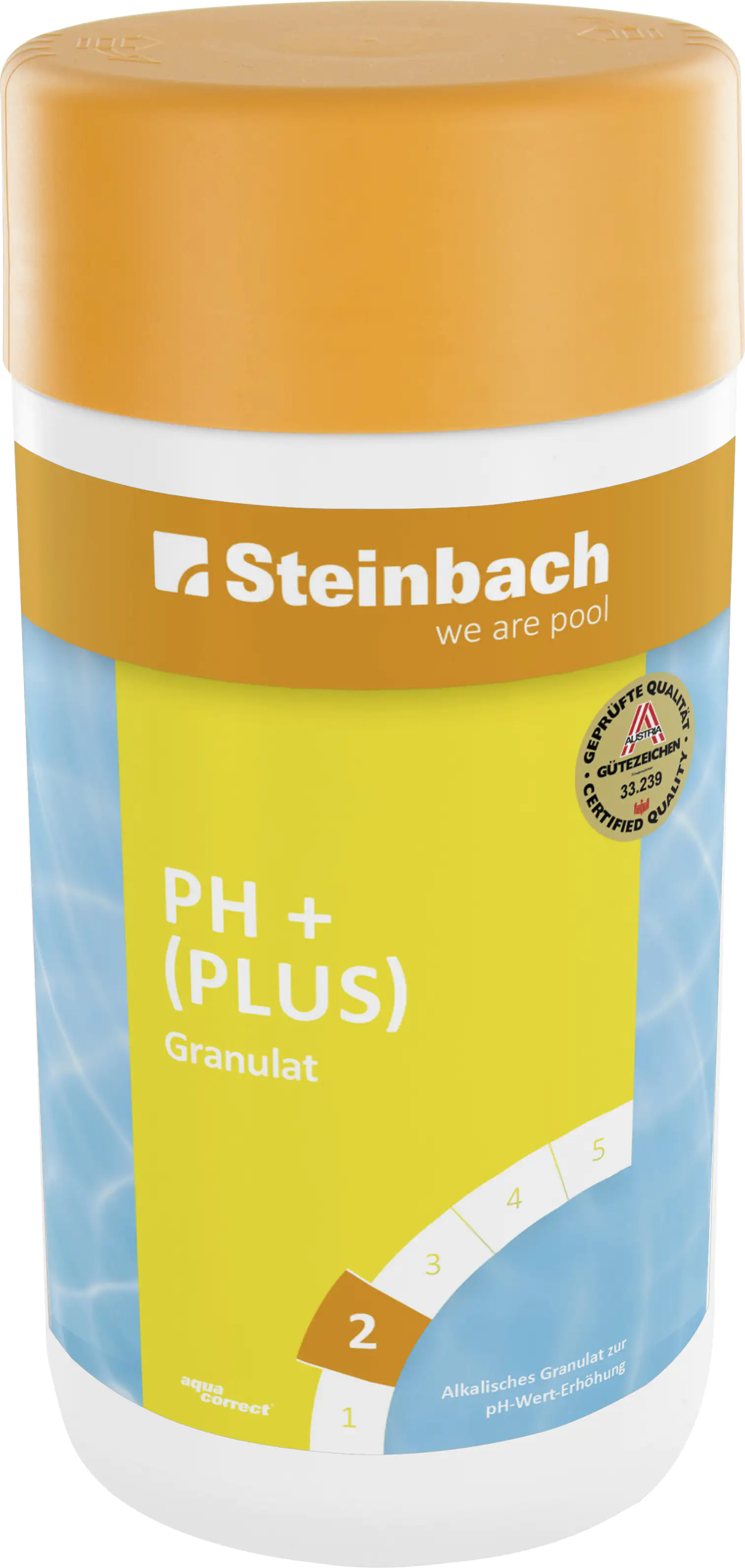 Steinbach Poolpflege pH-Plus Granulat 1 kg, pH-Regulierung Steinbach Poolpflege pH-Plus Granulat 1 kg, pH-Regulierung