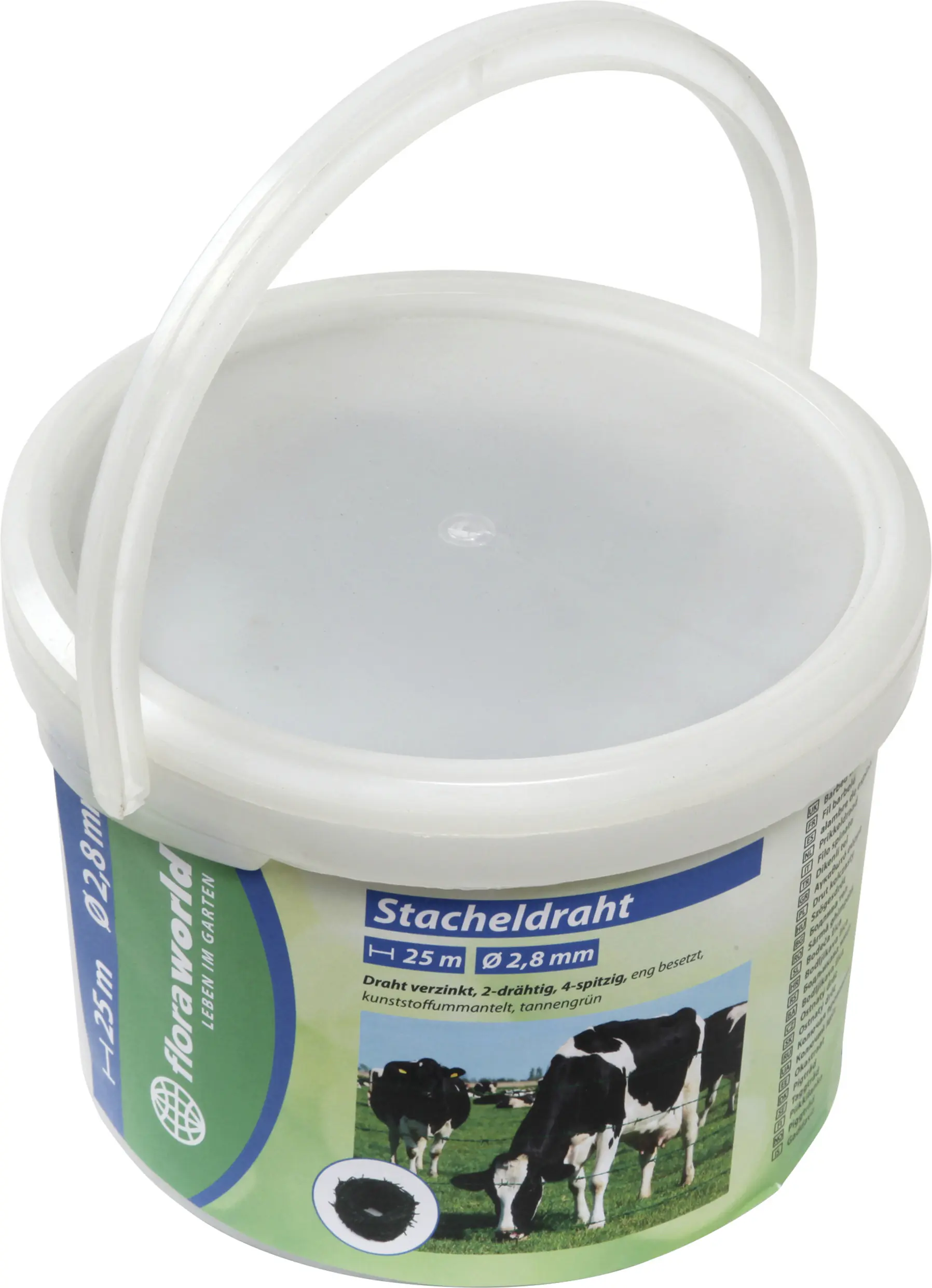 Floraworld Stacheldraht 25 x 2,8 mm verzinkt