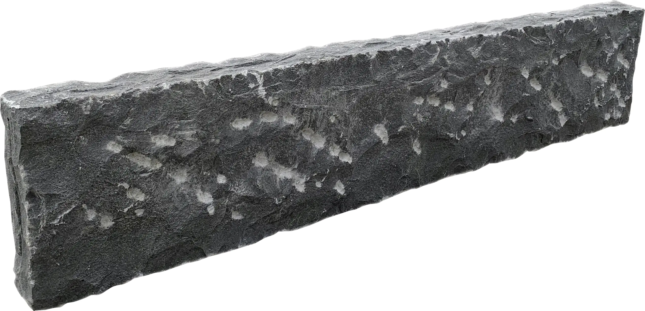 Randstein Basalt 100 x 20 x 6 cm schwarz