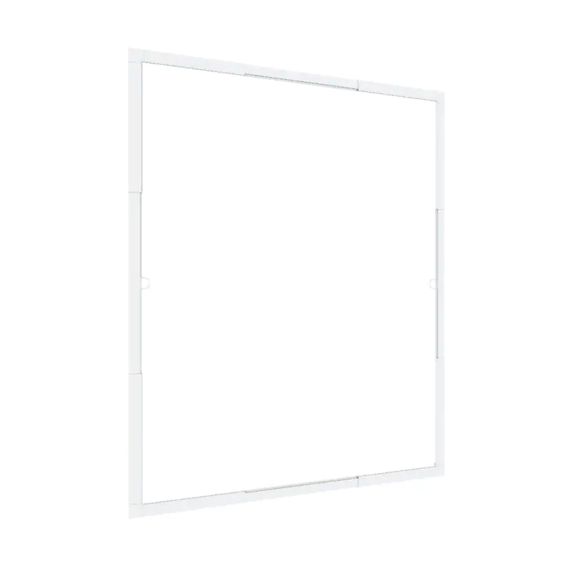 Primaster Fliegenschutz-Teleskopfenster 130 x 150 cm weiß/weiß kürzbar