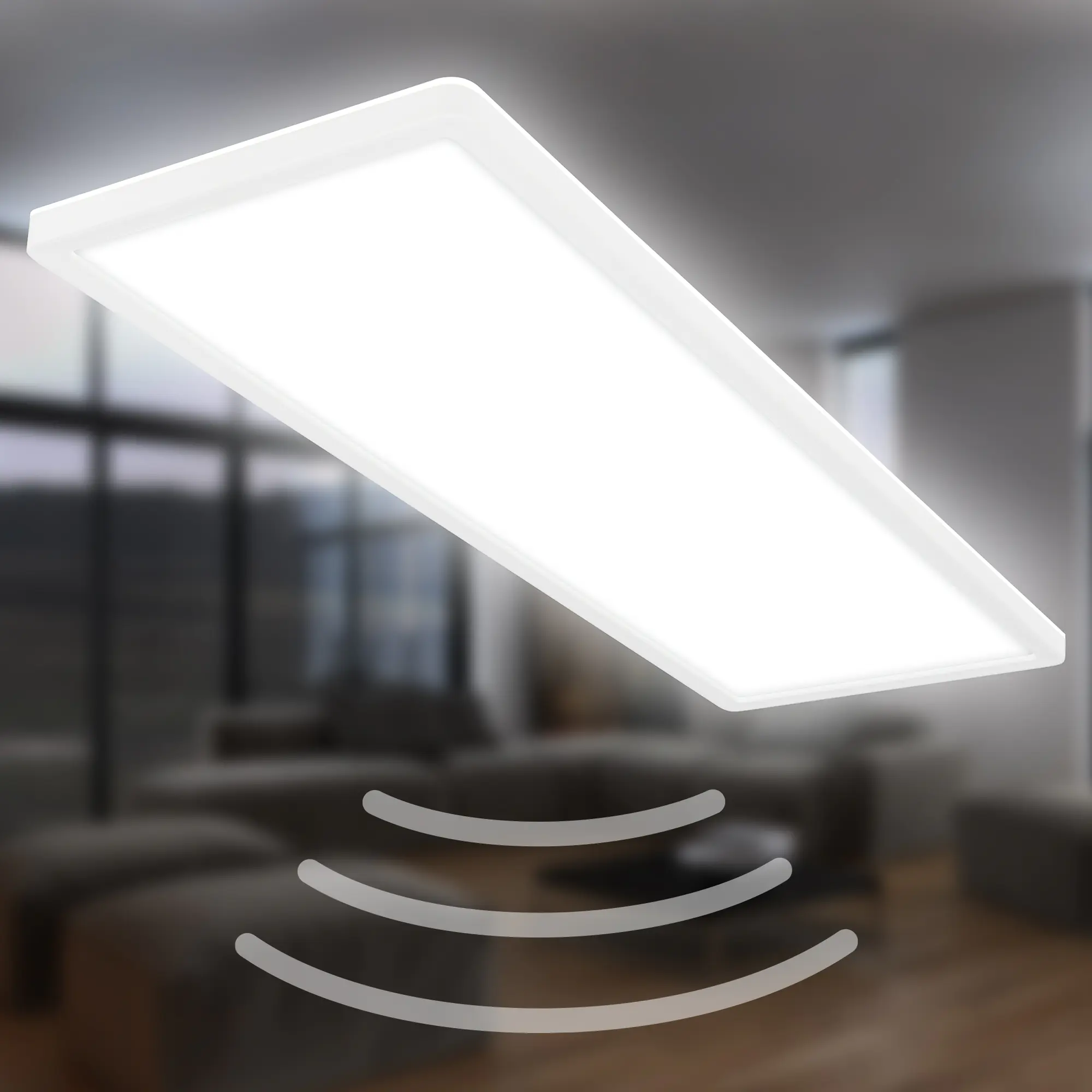Briloner LED Panel Move 22W weiß 58x20x3 cm Bewegungssensor neutralweiß Briloner LED Panel Move 22W weiß 58x20x3 cm Bewegungssensor neutralweiß