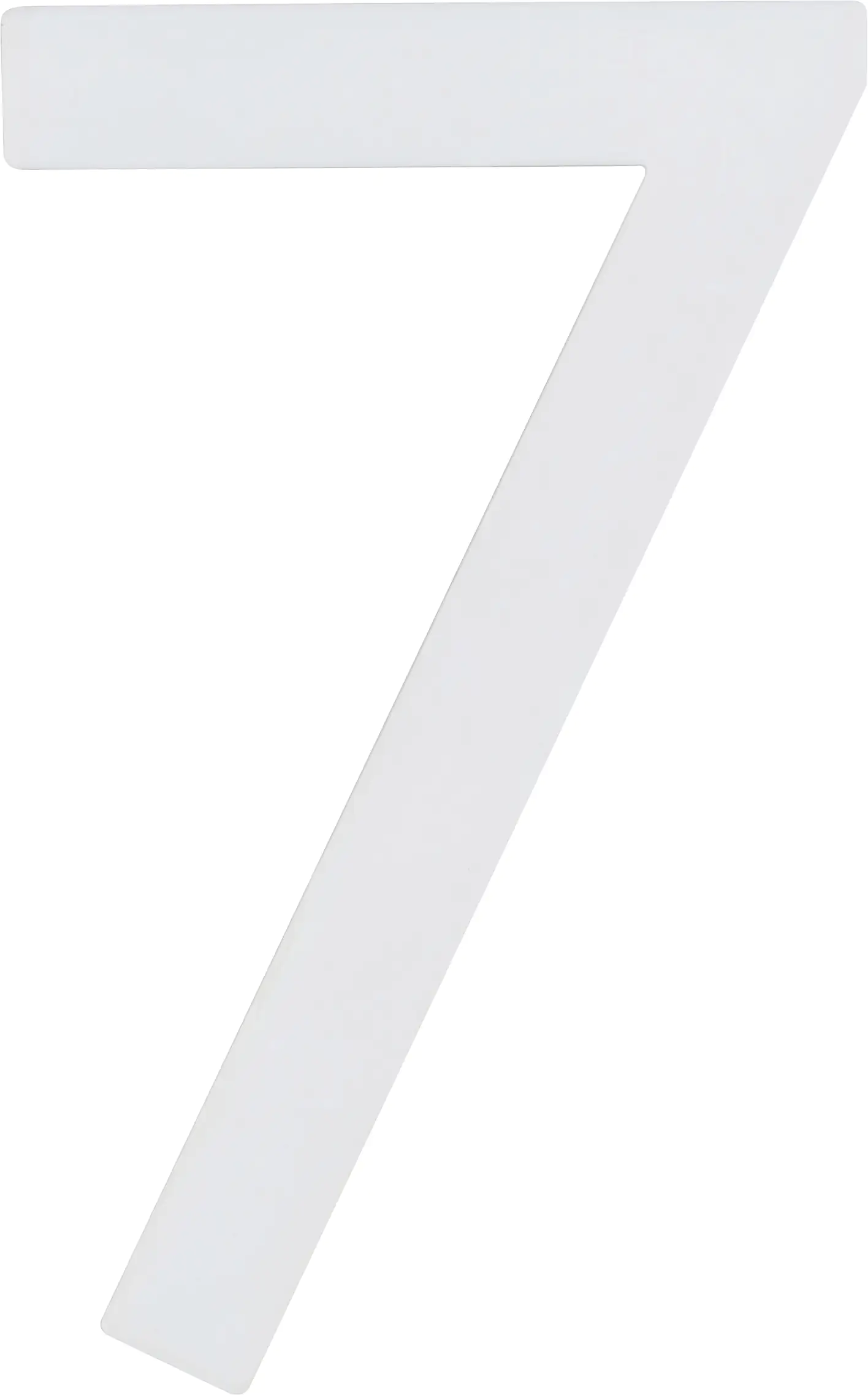 Alpertec Hausnummer 7 Selbstklebend Nachtleuchtend