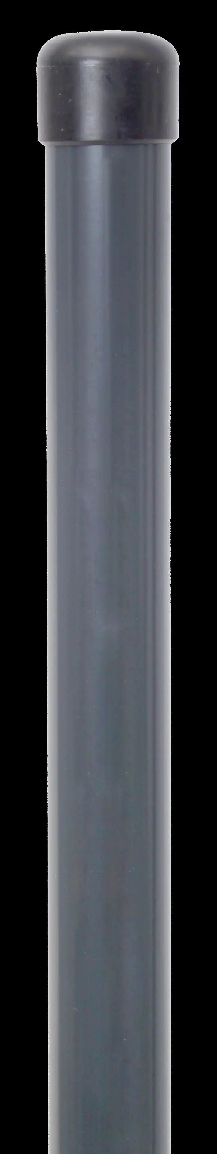 Alberts Zaunpfosten für Einstabmatte Garden 122,5 cm Ø 34 mm anthrazit